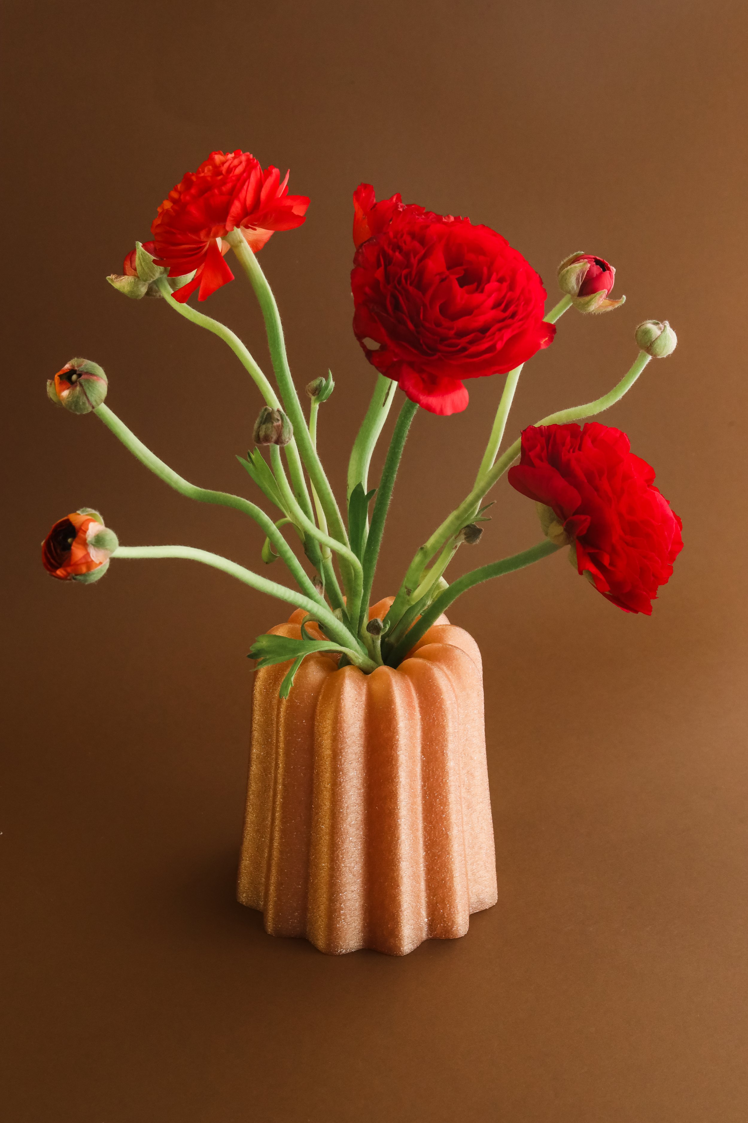 Sparkling Canelé Vase