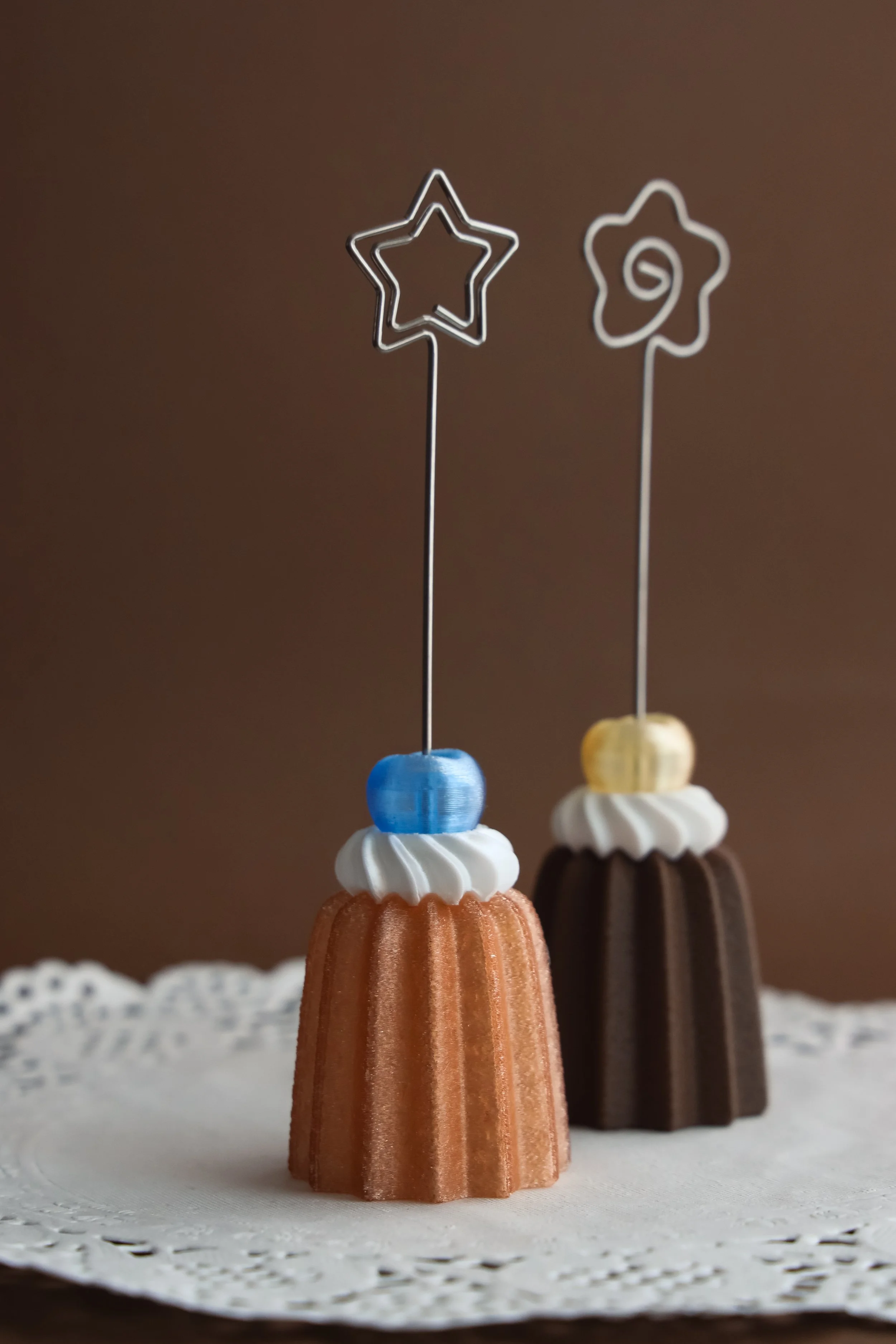 Canelé Memo Holder: Sparkling Amber Special Edition