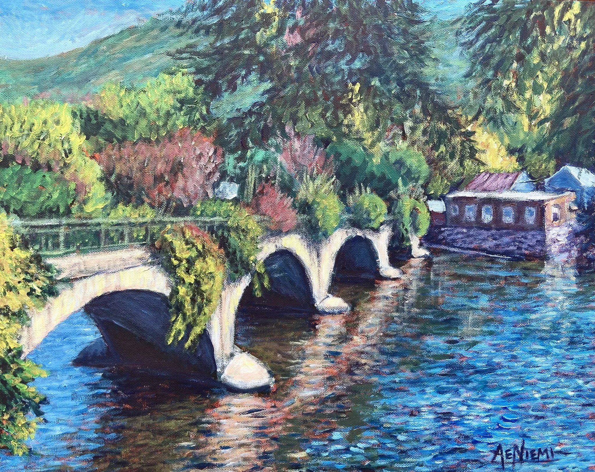 Bridge of Flowers II (SOLD)