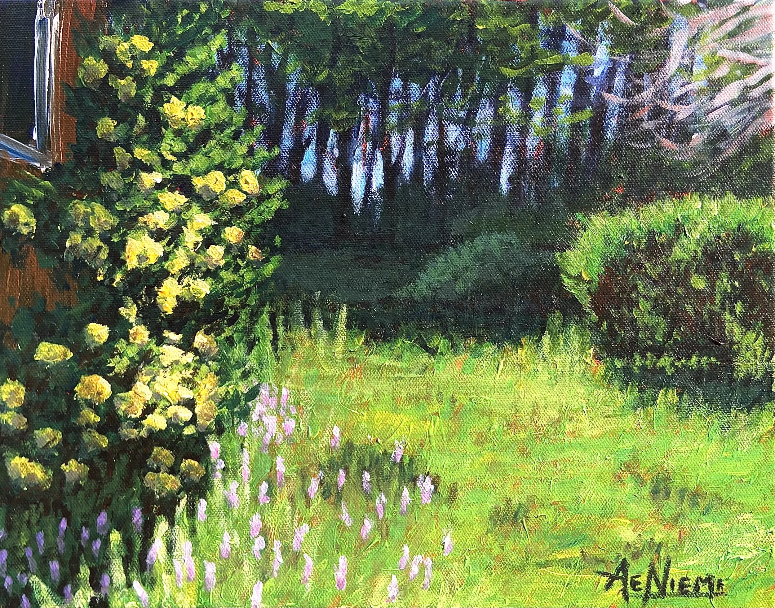 Blooming Azaleas