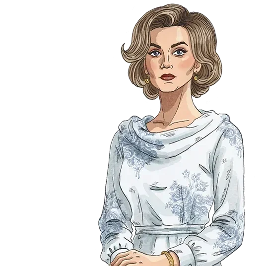 Charakter Louise aus dem Krimidinner Ein paradiesischer Mord
