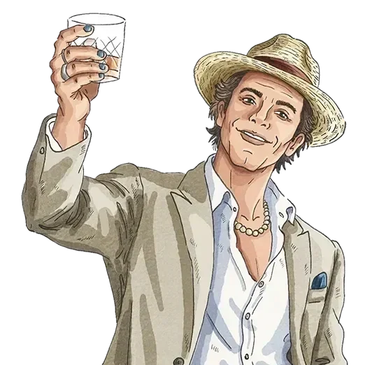 Charakter Henry aus dem Krimidinner Ein paradiesischer Mord
