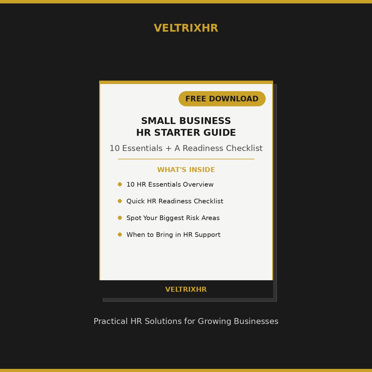 Small Business HR Starter Guide