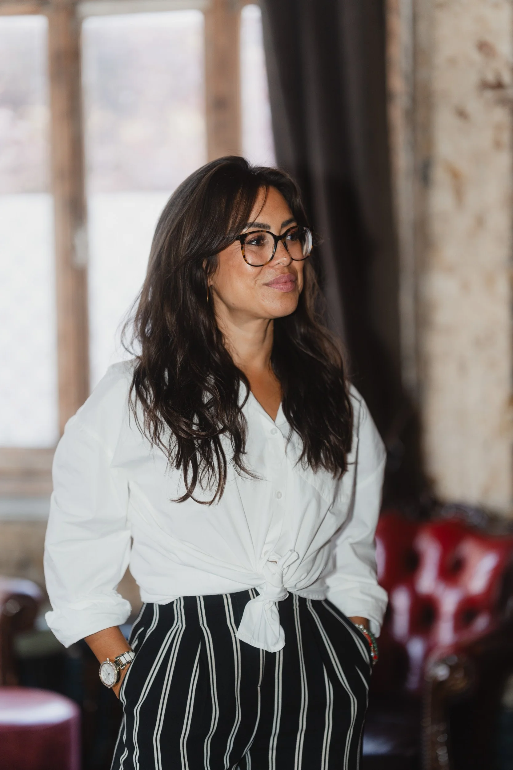 Women in business workshop hosted by Alice Dartnell in Hackney London