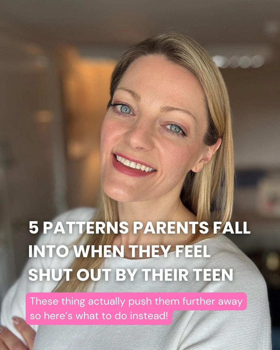 When parents feel shut out by their teen, they often do what makes sense in the moment - push for answers, try to fix it, check in more, or become sharper because they are scared.

It&rsquo;s understandable, but it can also create the exact opposite 