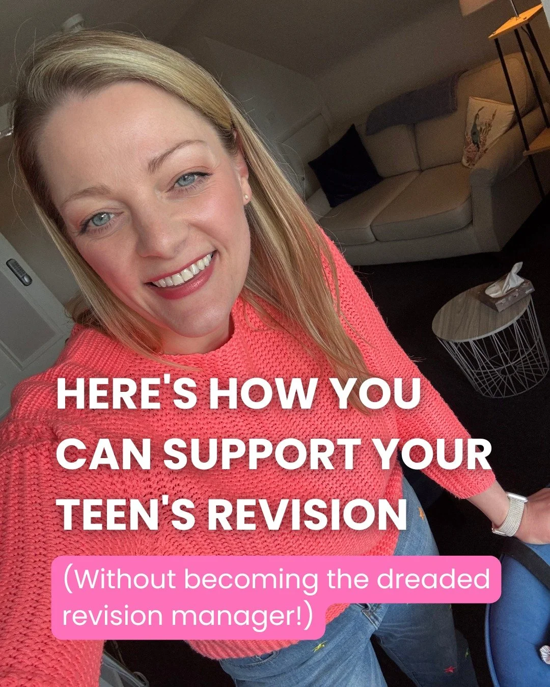 Most parents who become revision managers don't set out to. It starts with wanting to help!

But the more a parent takes over, the more the teenager either shuts down or pushes back, and the more tense the whole thing becomes.

And the relationship (