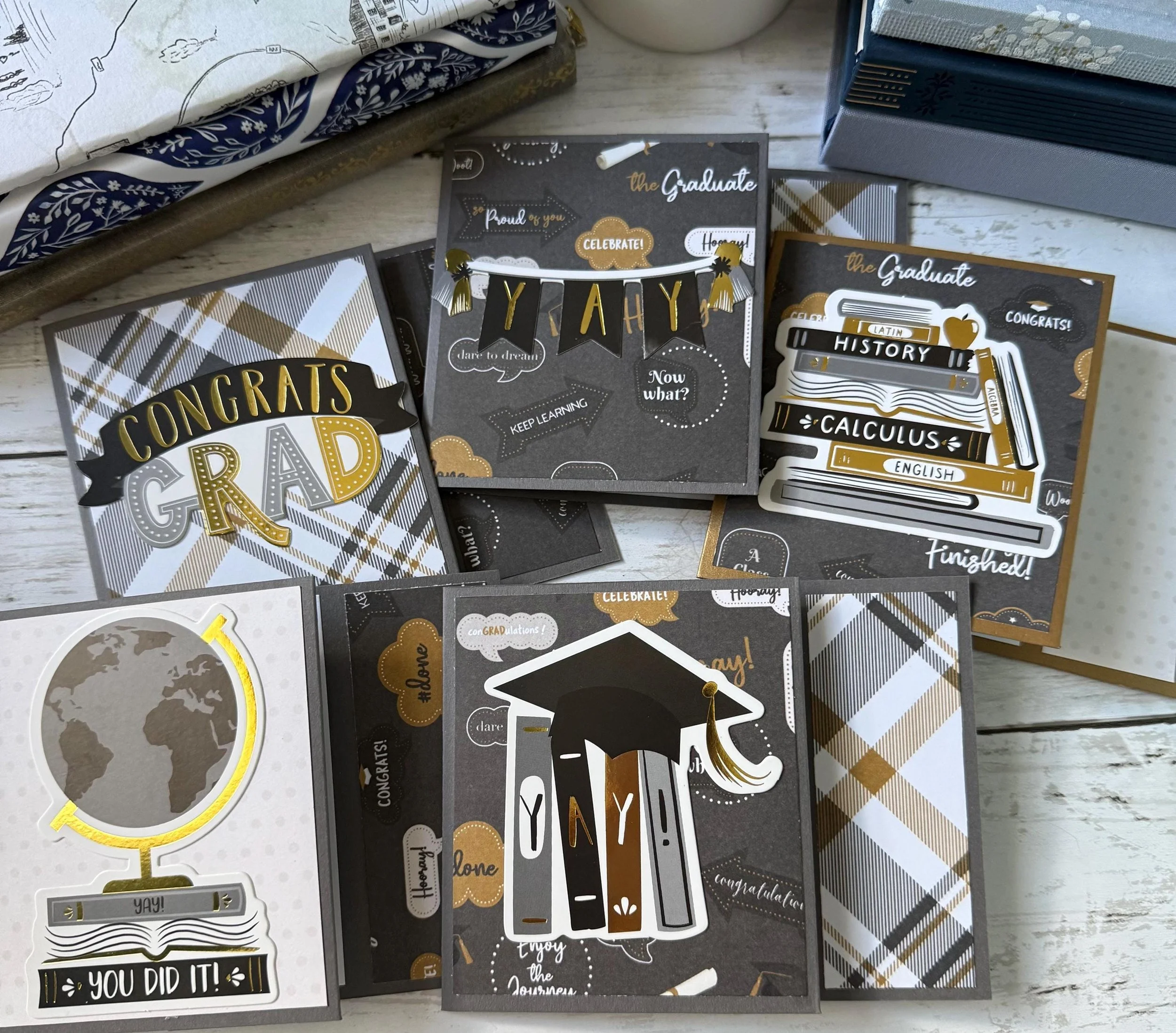 Graduation Themed Gift Card Holders / Cards