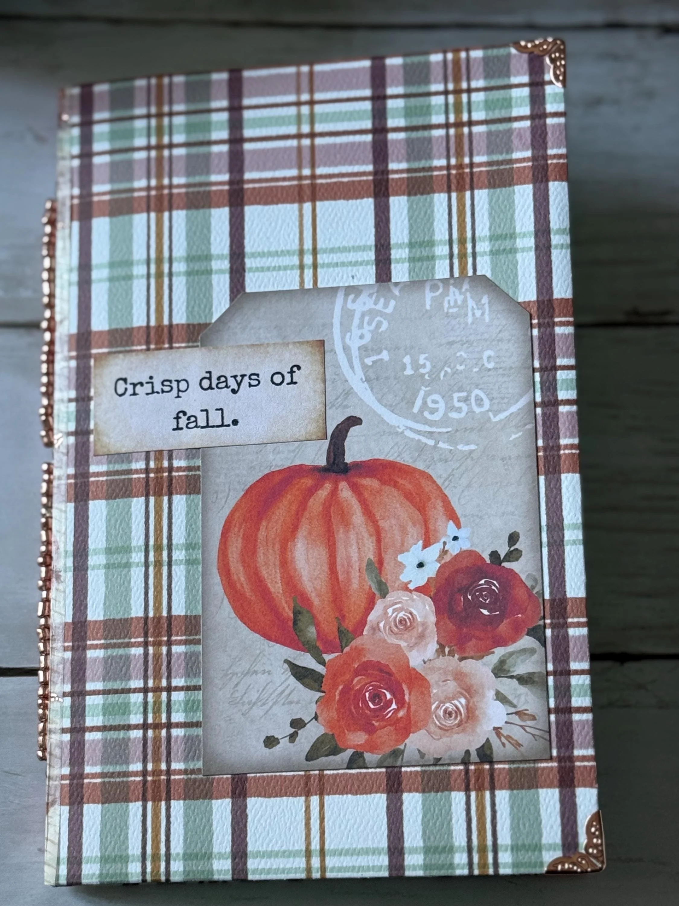 Fall Themed Journal - Blank Pages