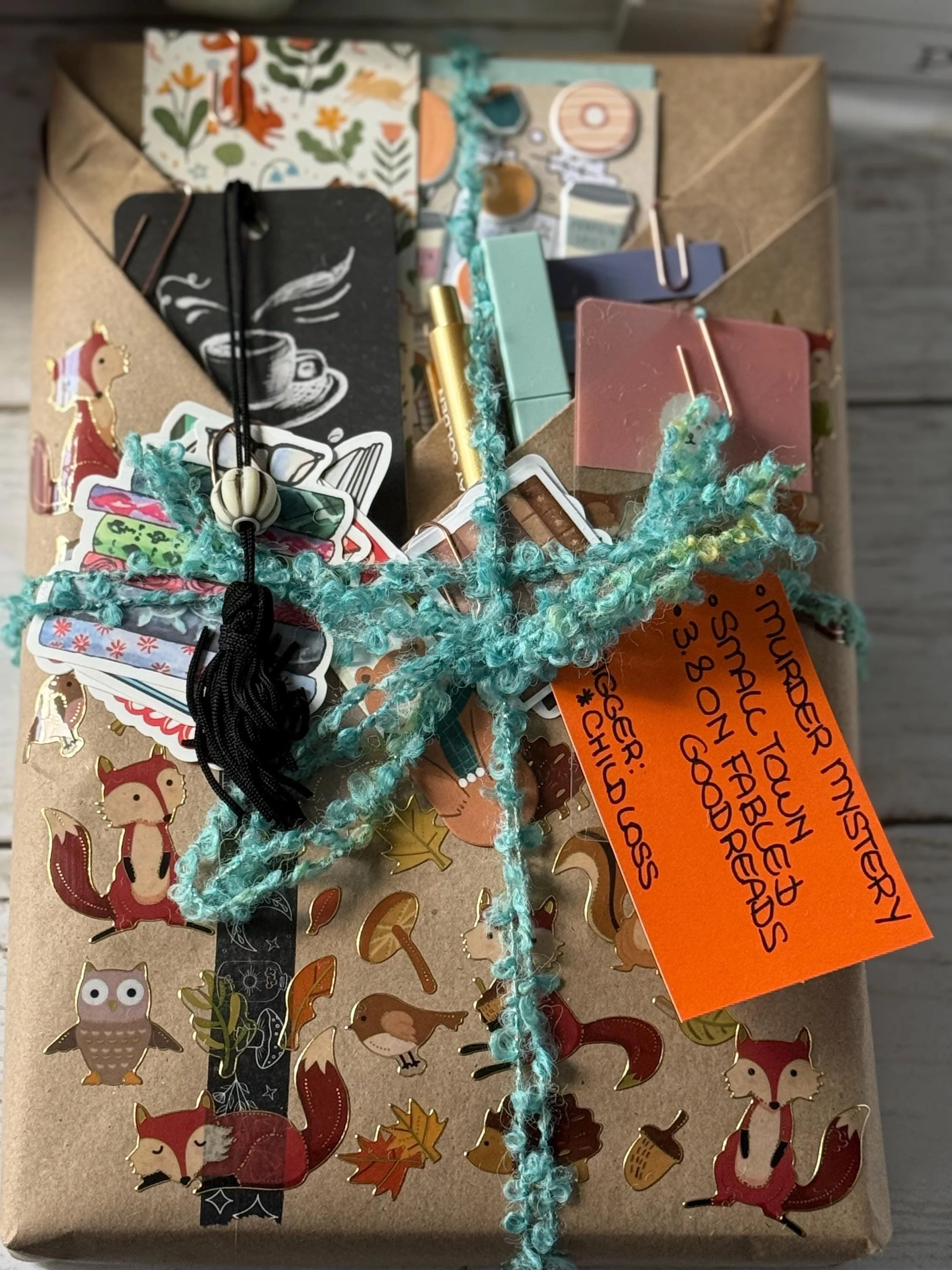 Fall Themed Blind Date with a Book