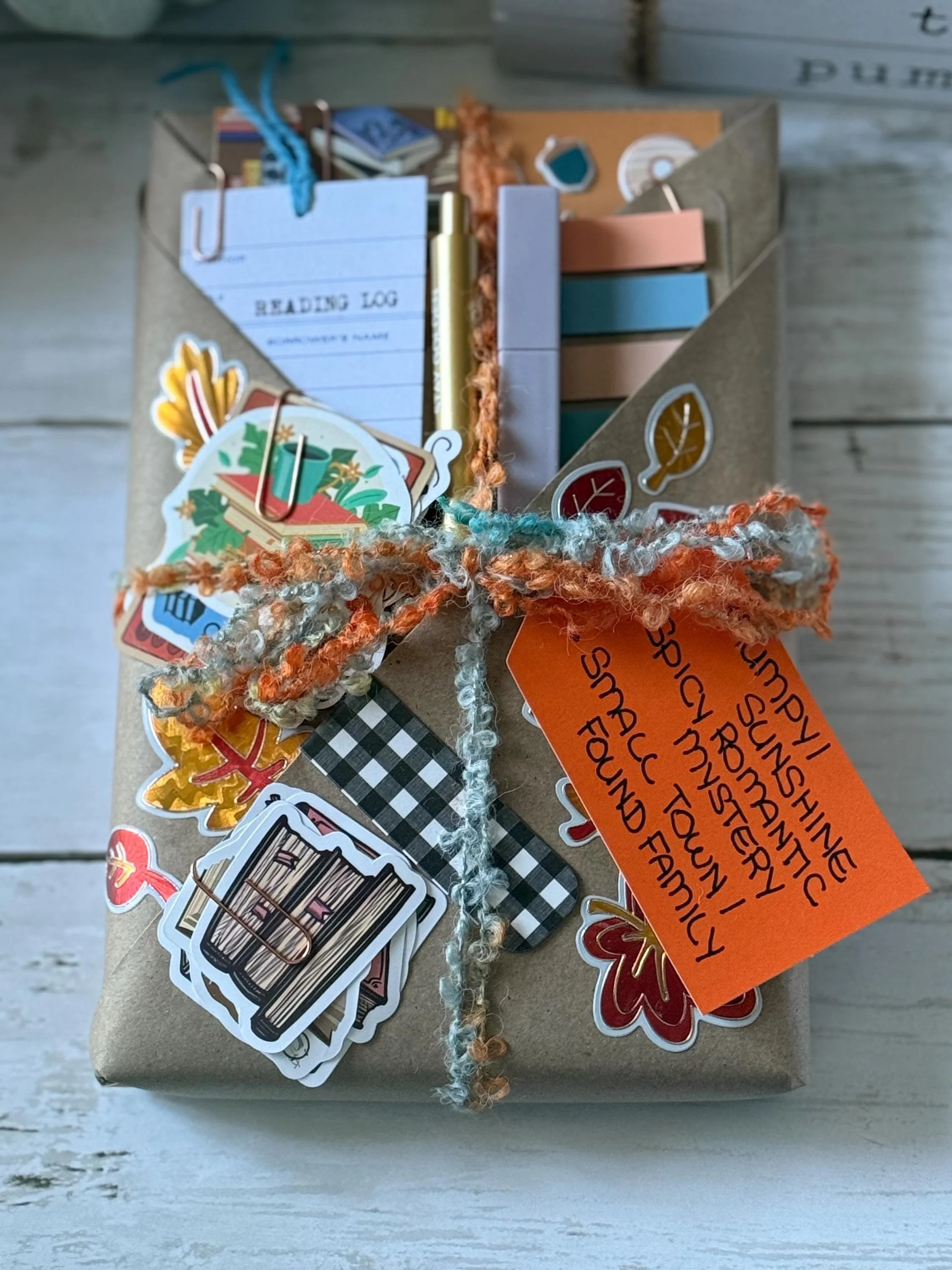 Fall Themed Blind Date with a Book