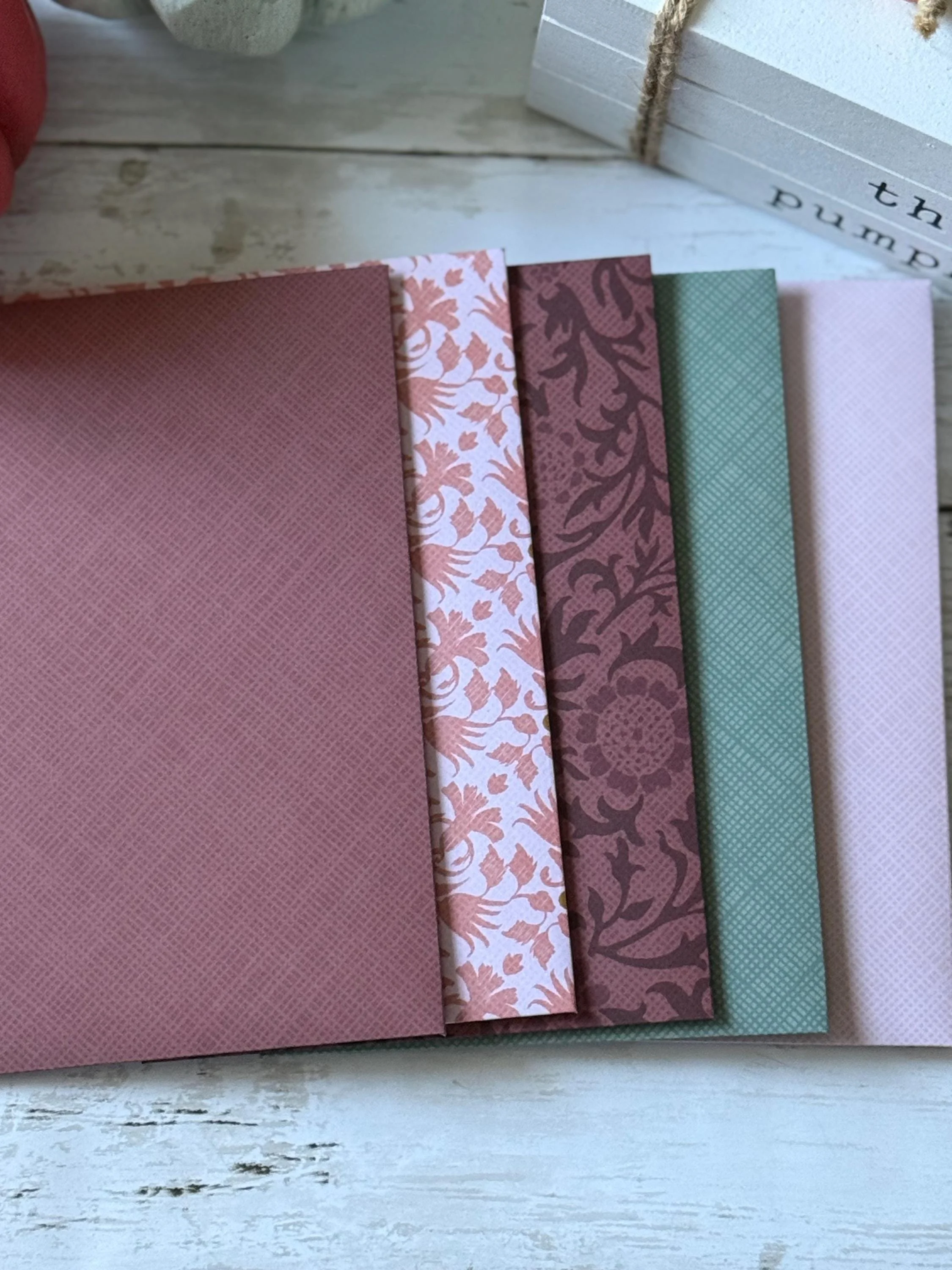 Fall Themed Envelopes - Set of 5