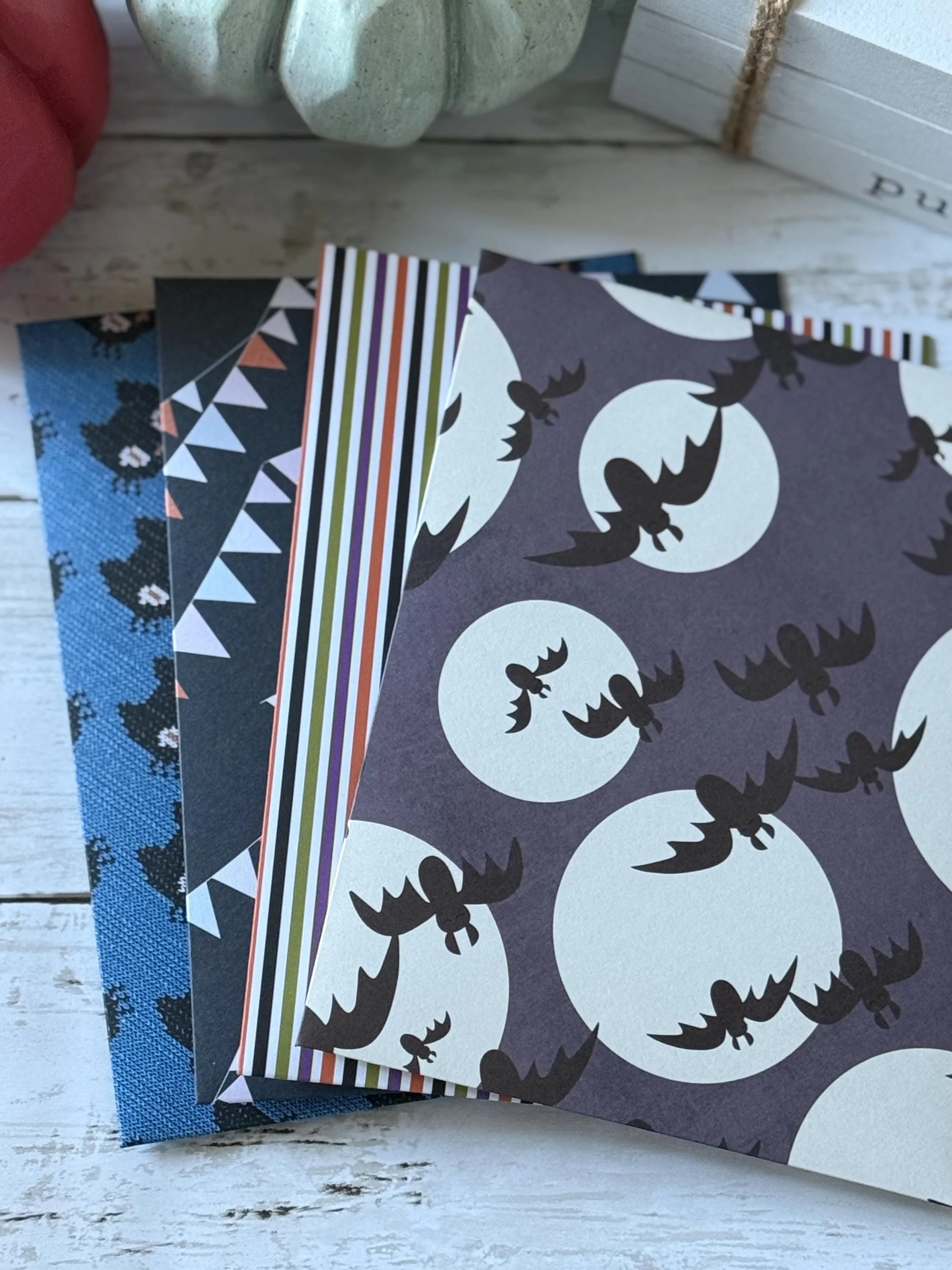 Halloween Themed Envelopes - Set of 4