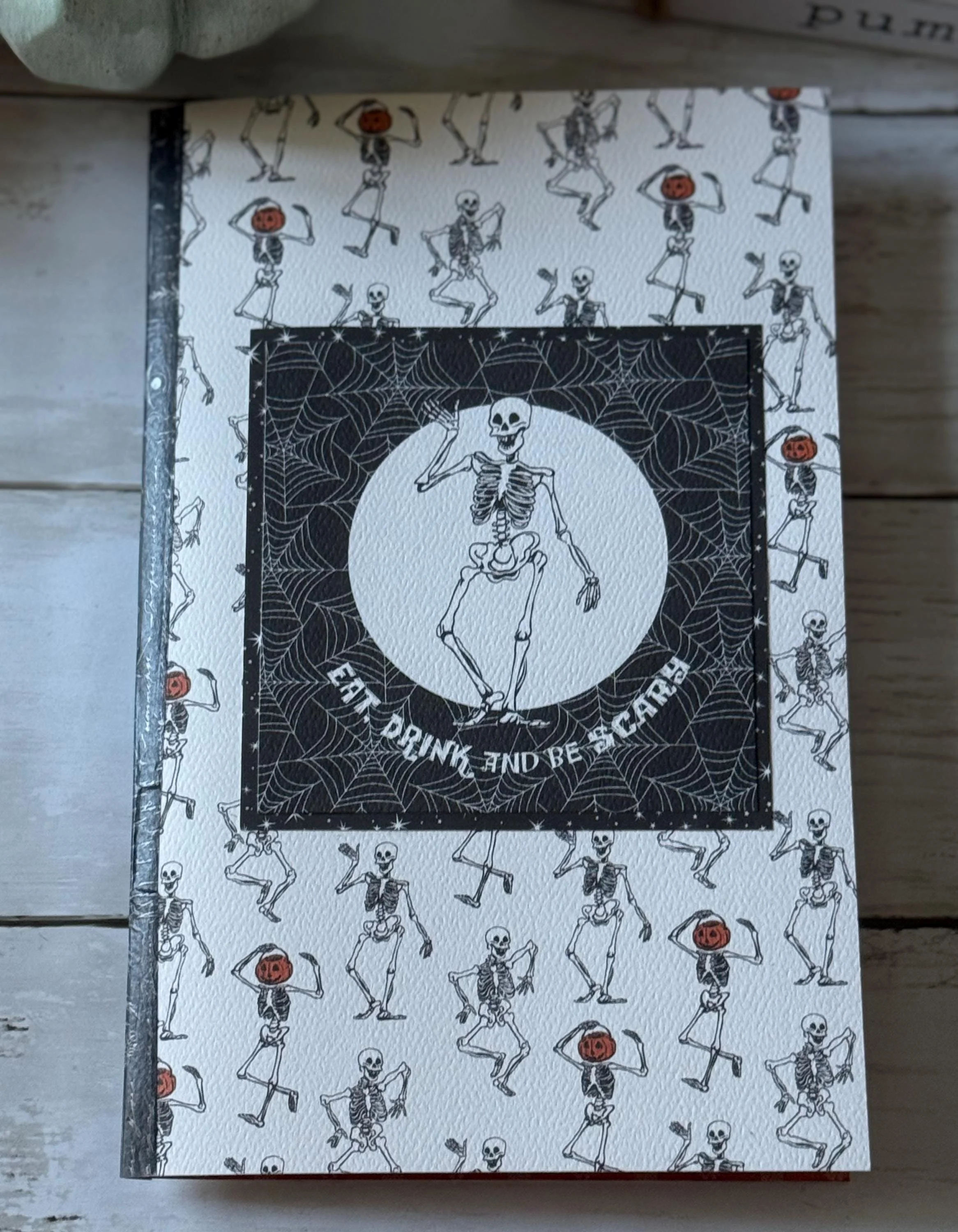 Halloween Themed Journal - Vintage Pages