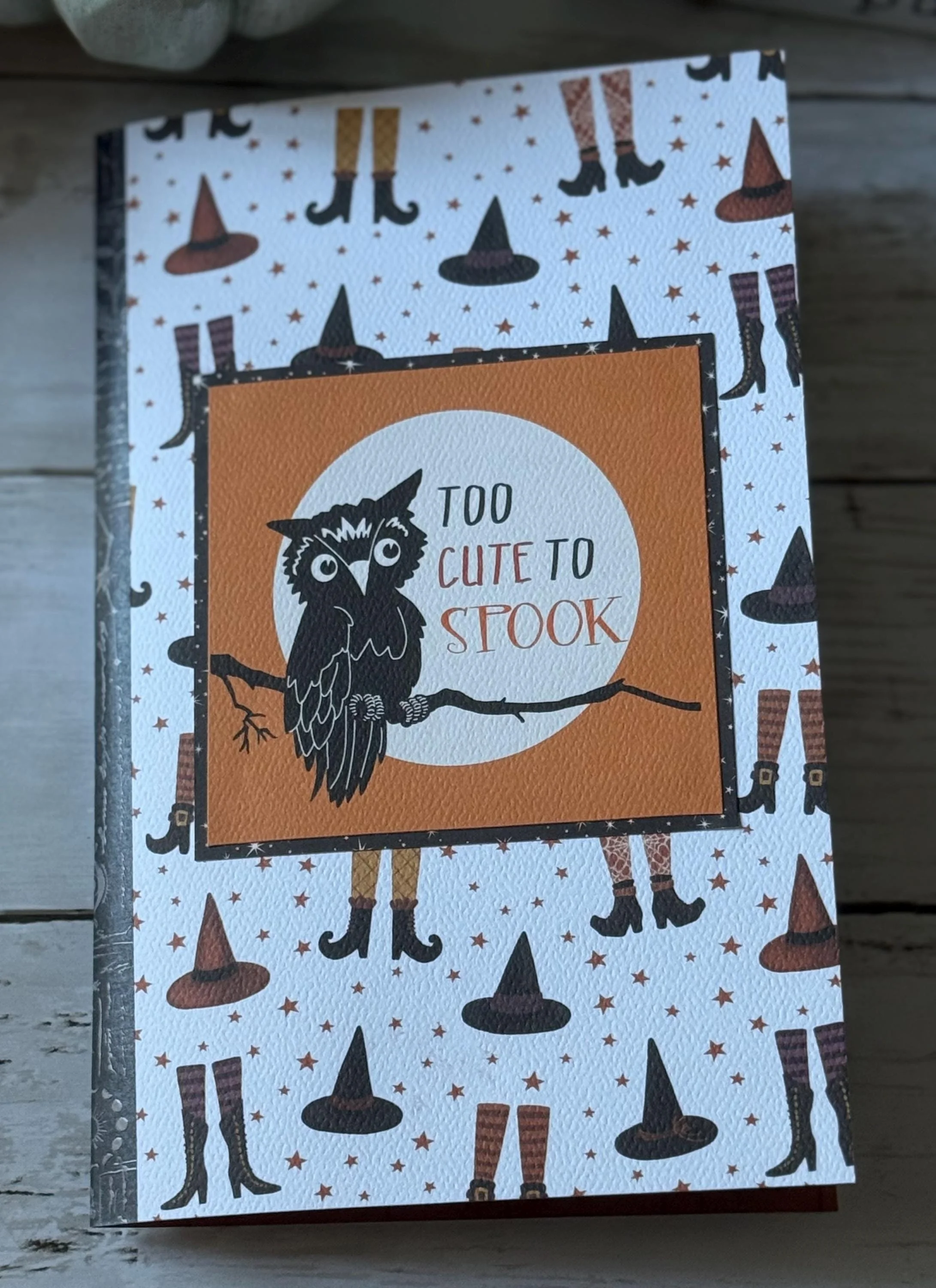 Halloween Themed Journal - Vintage Pages