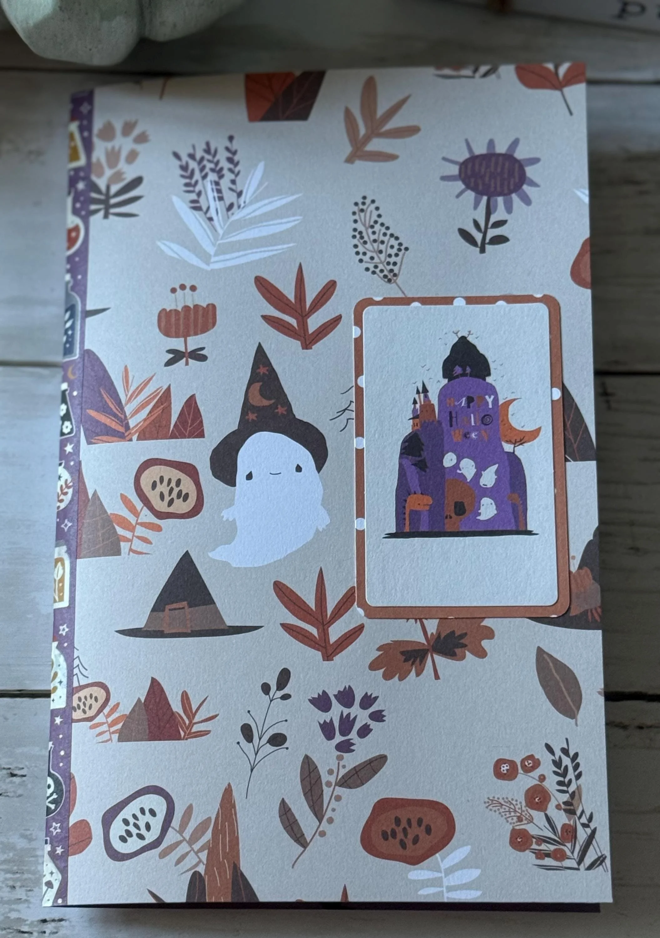 Halloween Themed Journal - Vintage Pages