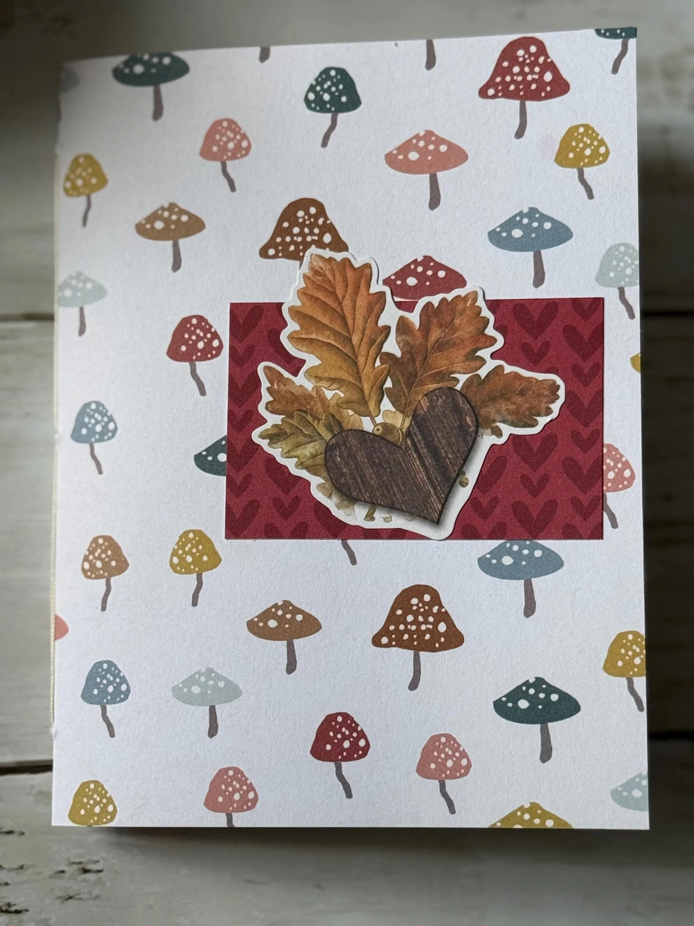 Fall Themed Journal - Vintage Pages