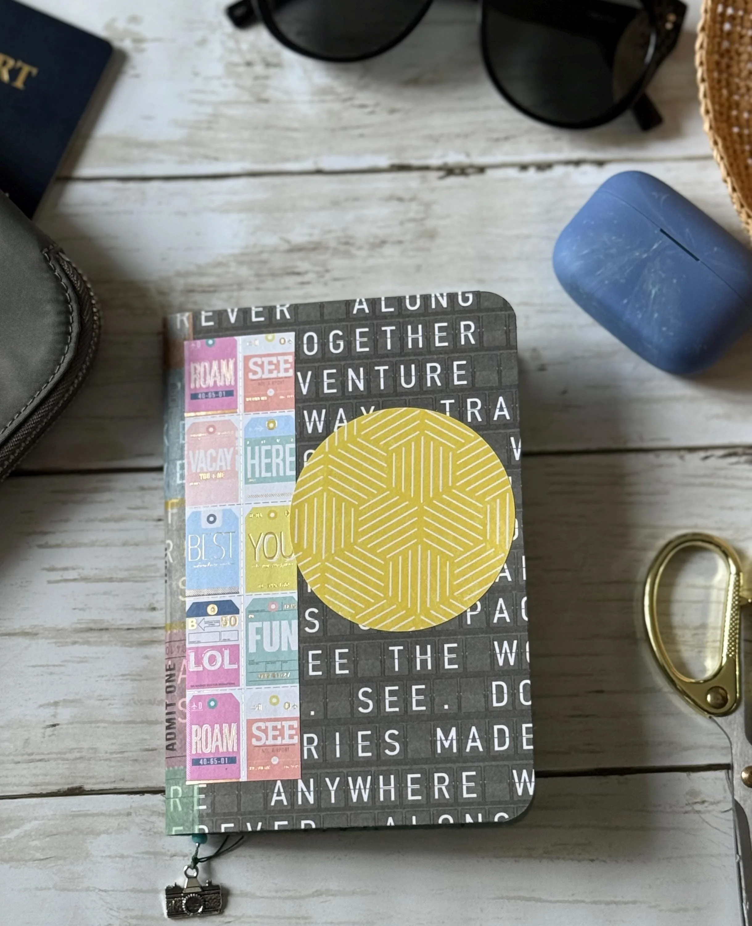 Travel Themed Journal - Blank Pages
