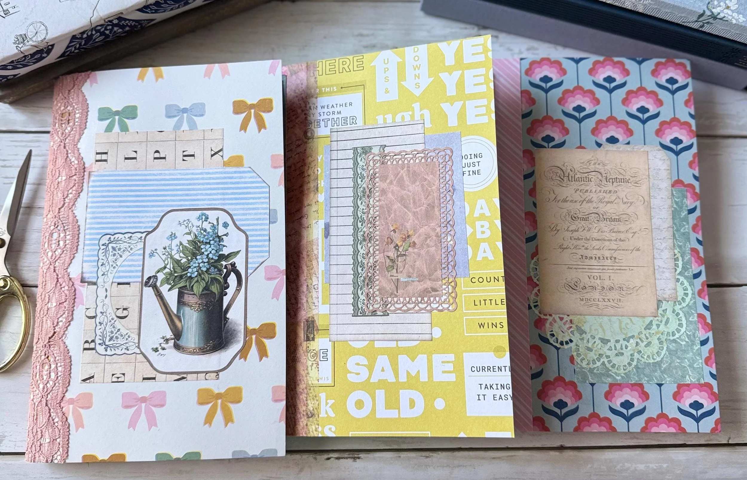Floral Themed Journal - Blank Pages