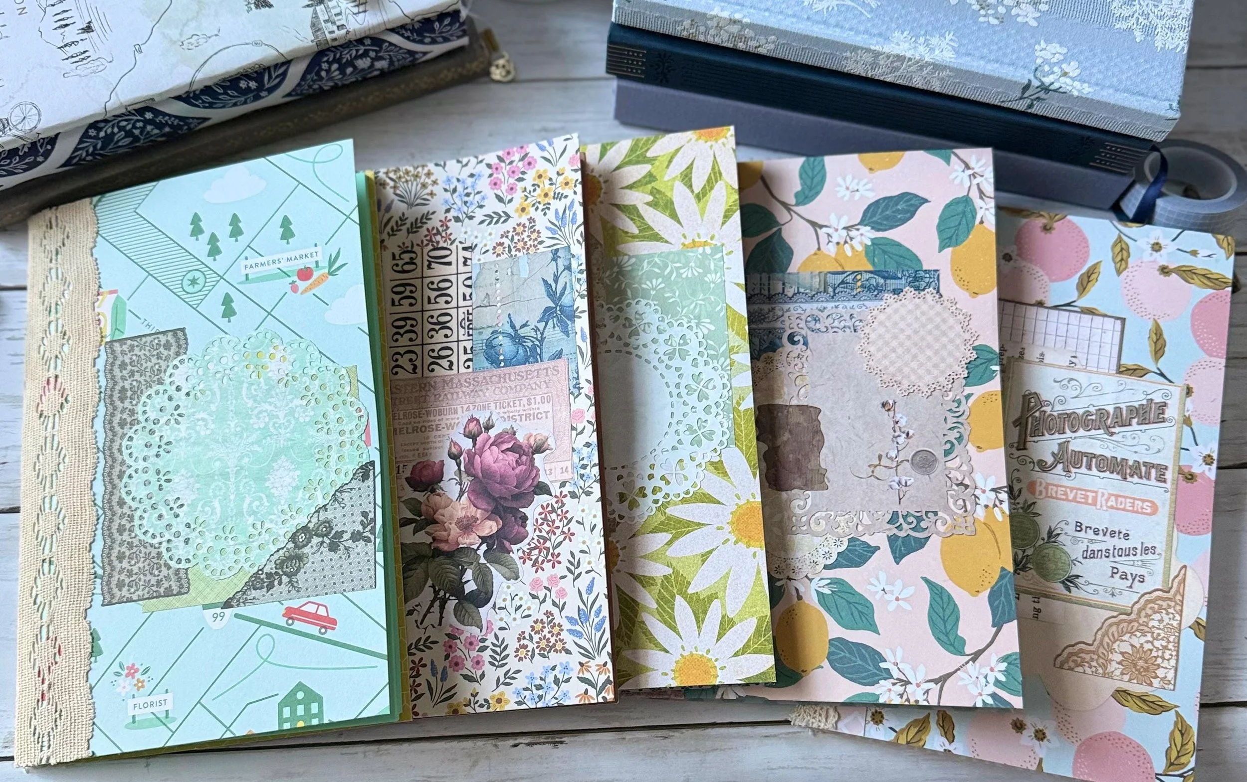 Floral Themed Journal - Blank Pages