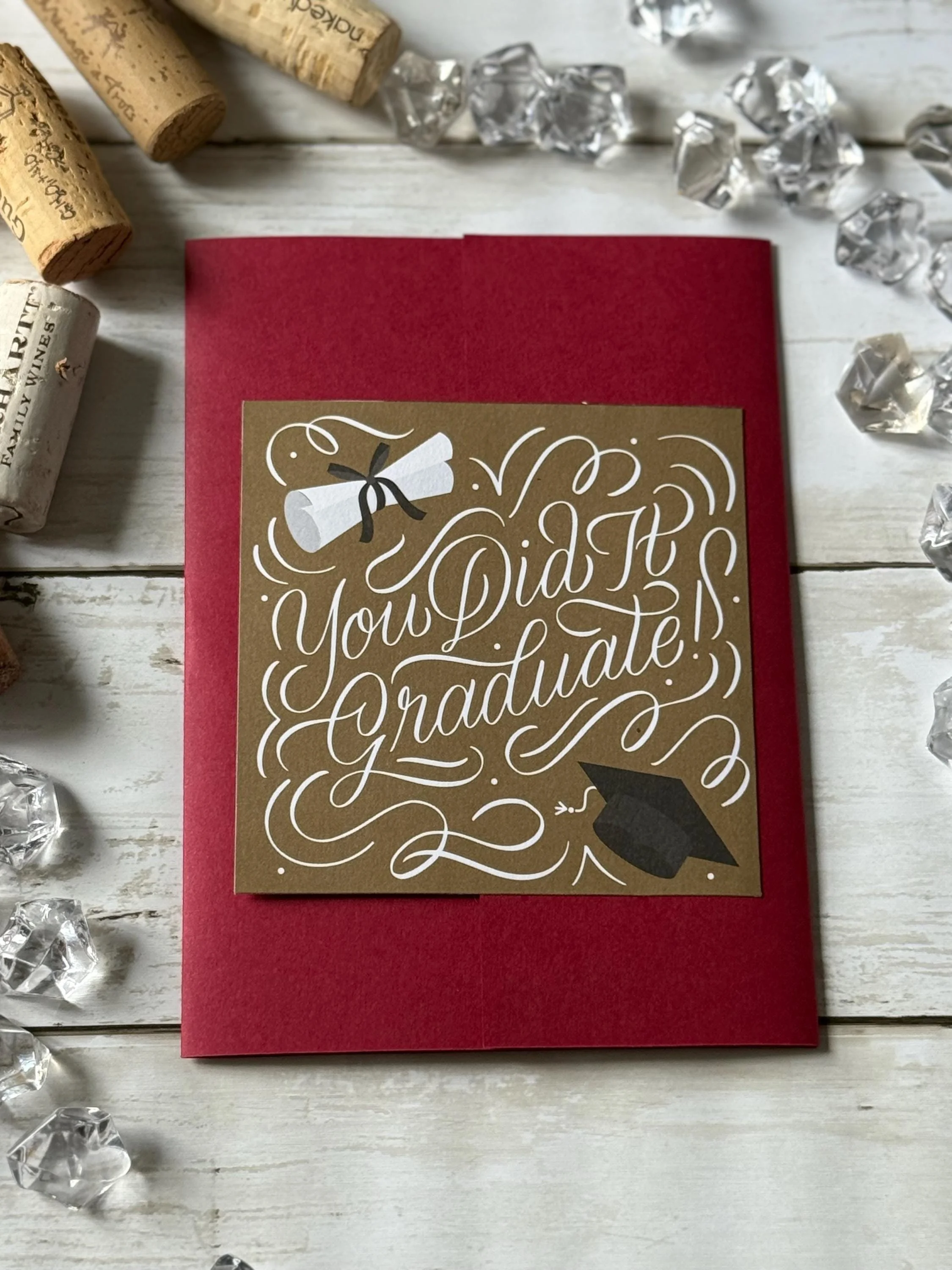 Graduation Themed Gift Card Holder / Card