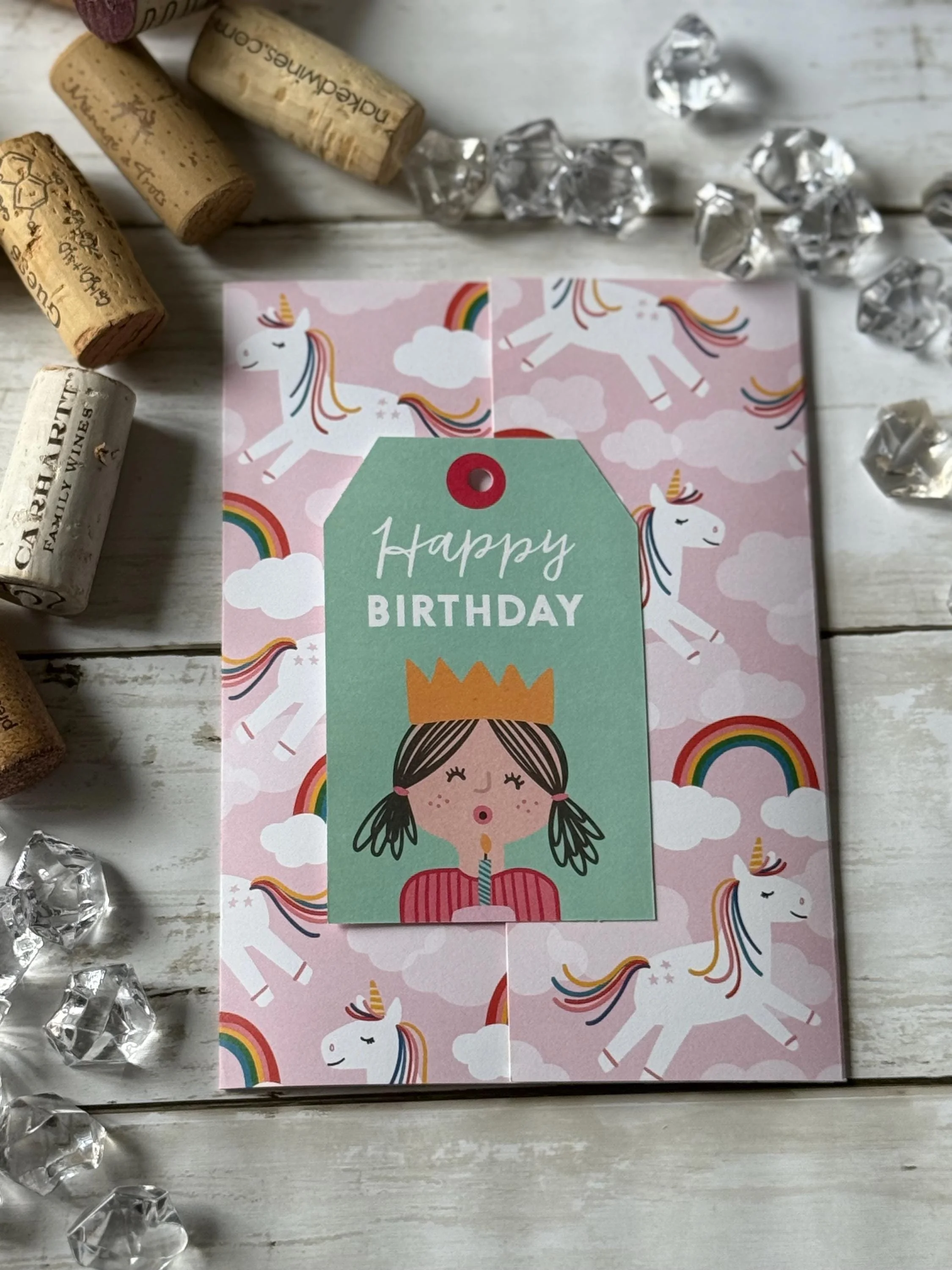 Birthday Themed Gift Card Holder / Card