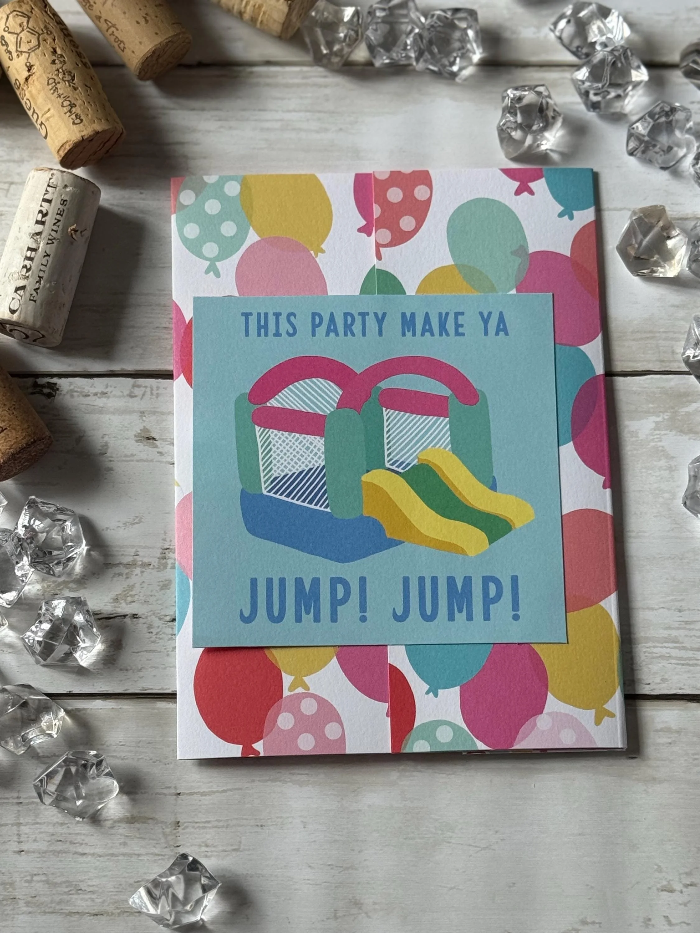 Birthday Themed Gift Card Holder / Card