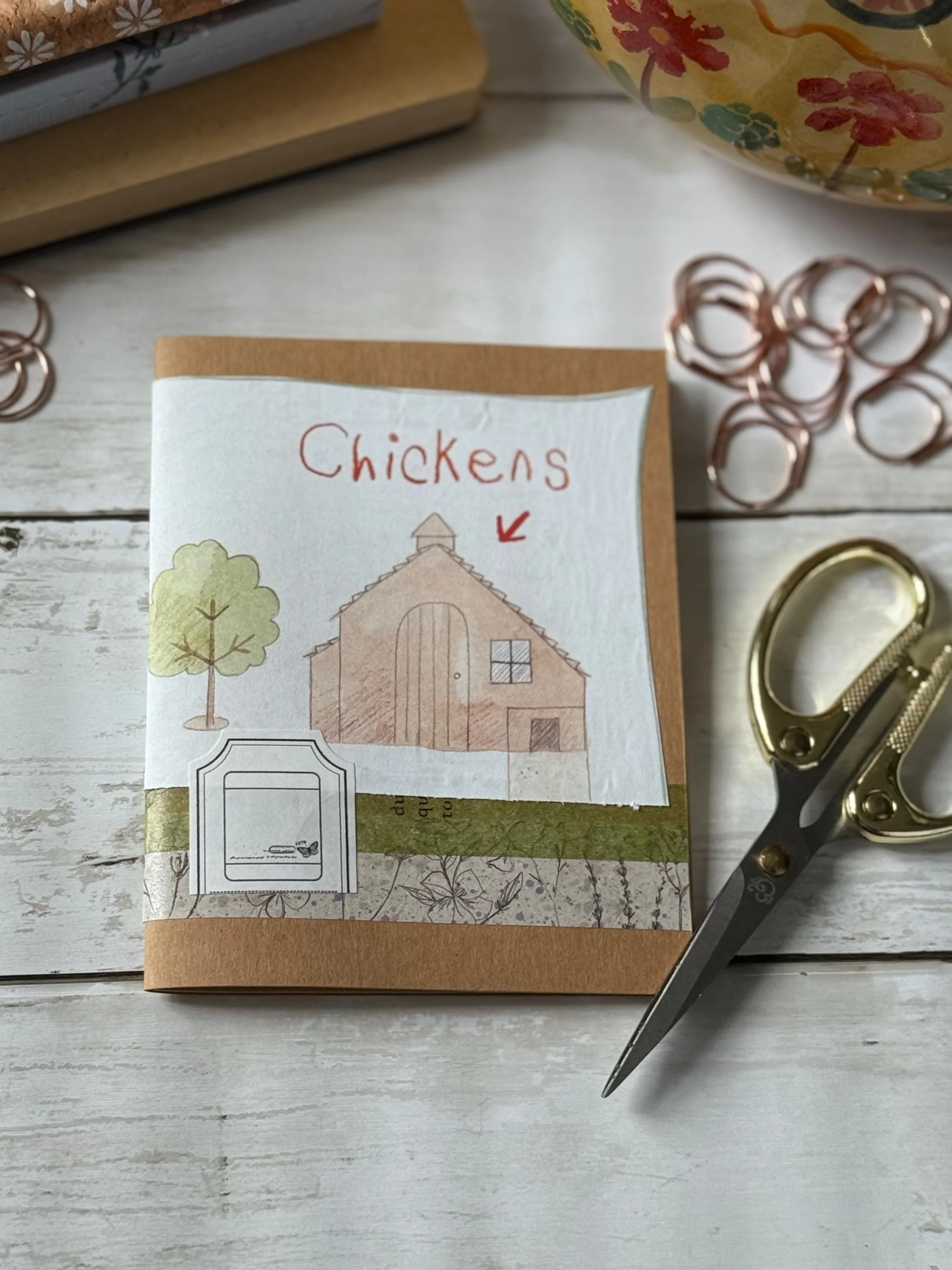 Garden Themed Journal – Blank Pages