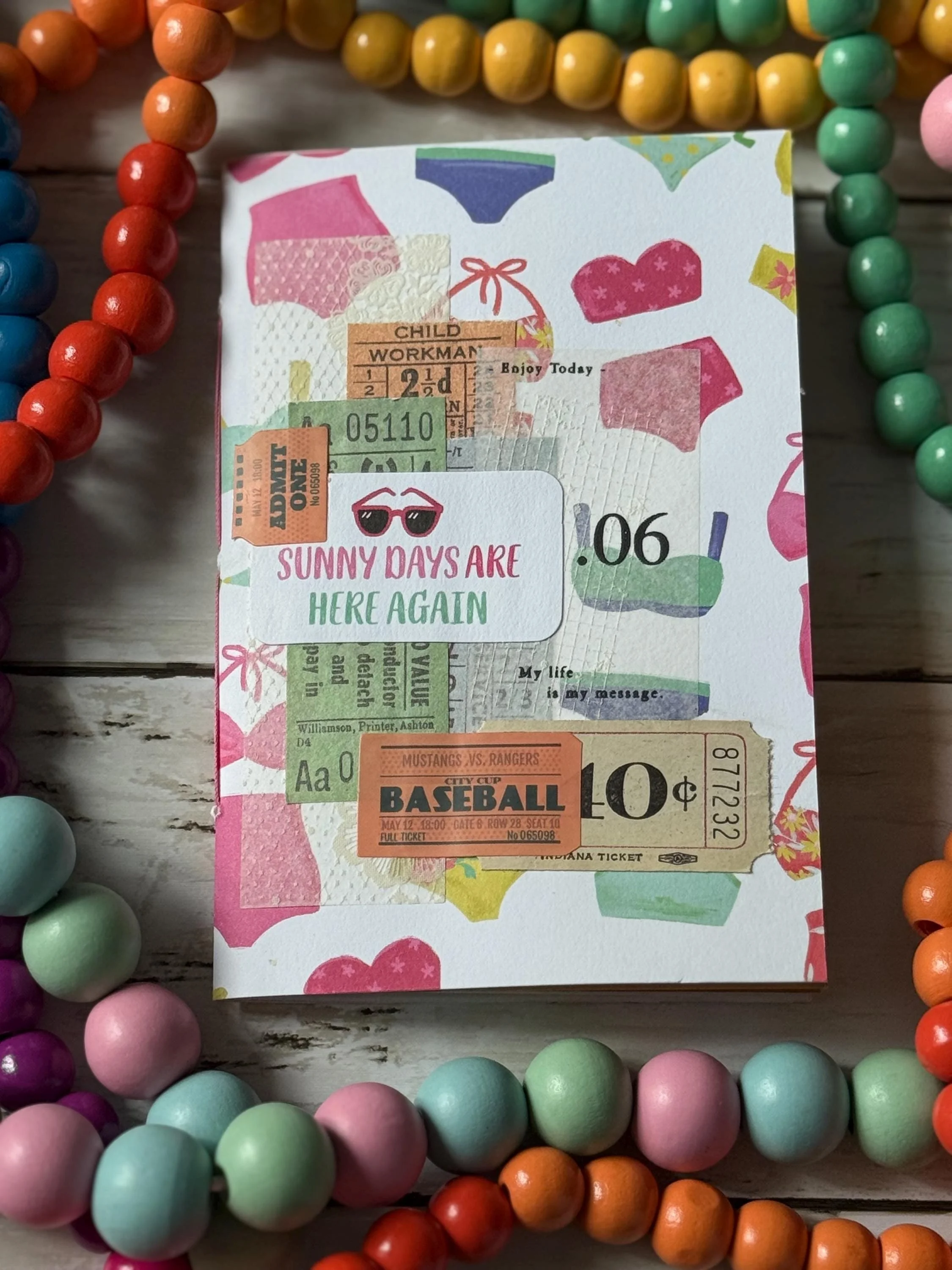 Summer Themed Journal - Blank Pages