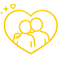 Icon für Offenheit, Vertrauen und emotionale Nähe. Symbol für die Bereitschaft, Liebe zuzulassen und gesunde Beziehungen aufzubauen. Single- und Beziehungscoaching online und in Nürnberg.