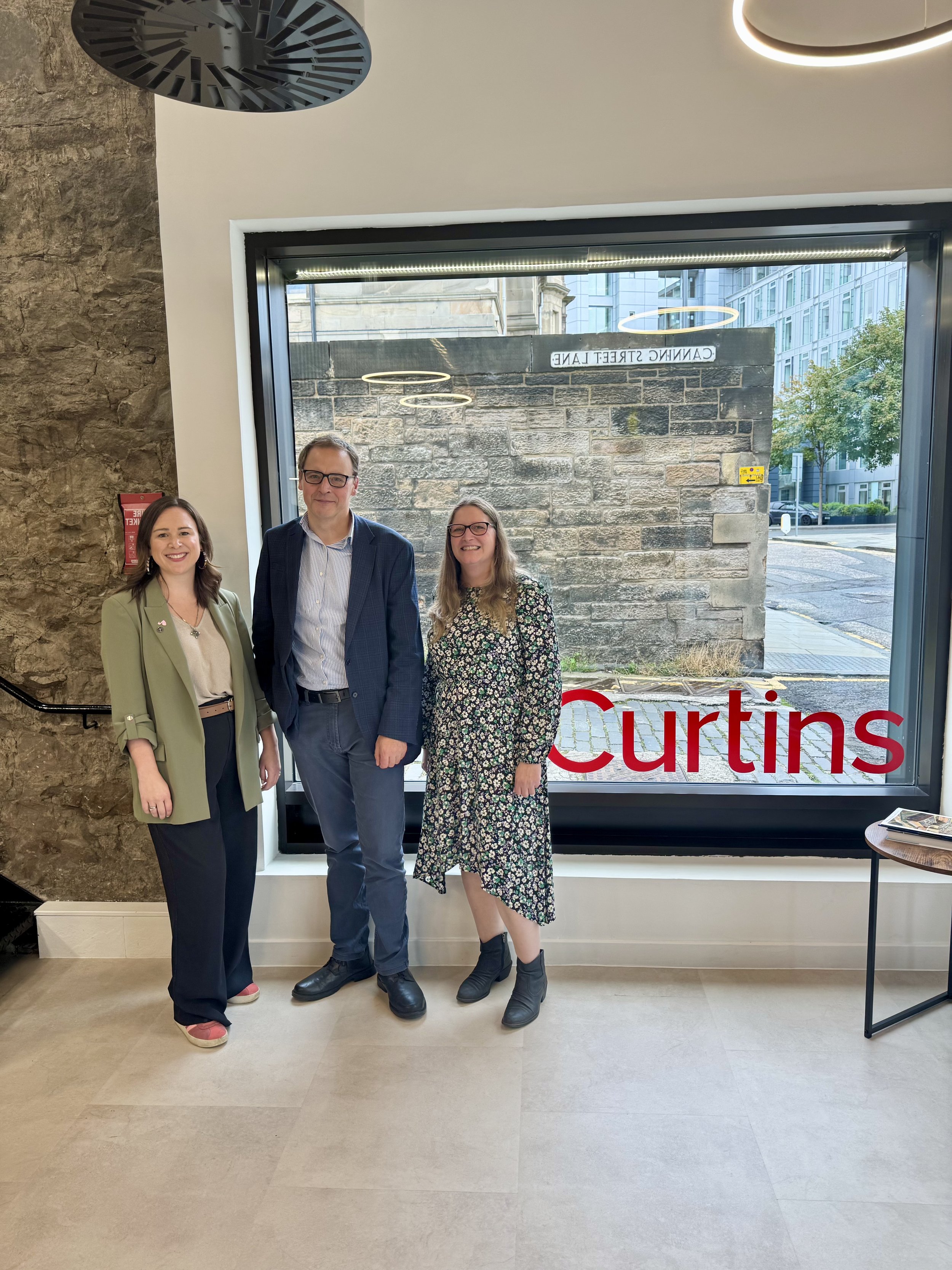 Dr Scott Arthur MP Visits Curtins Edinburgh to Highlight Partnership, Innovation &amp; Breaking Down Barriers&nbsp;