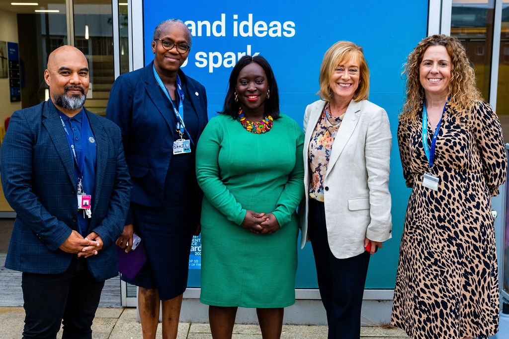 Erith and Thamesmead MP visits the University of Greenwich to see how it is boosting opportunity in South East London