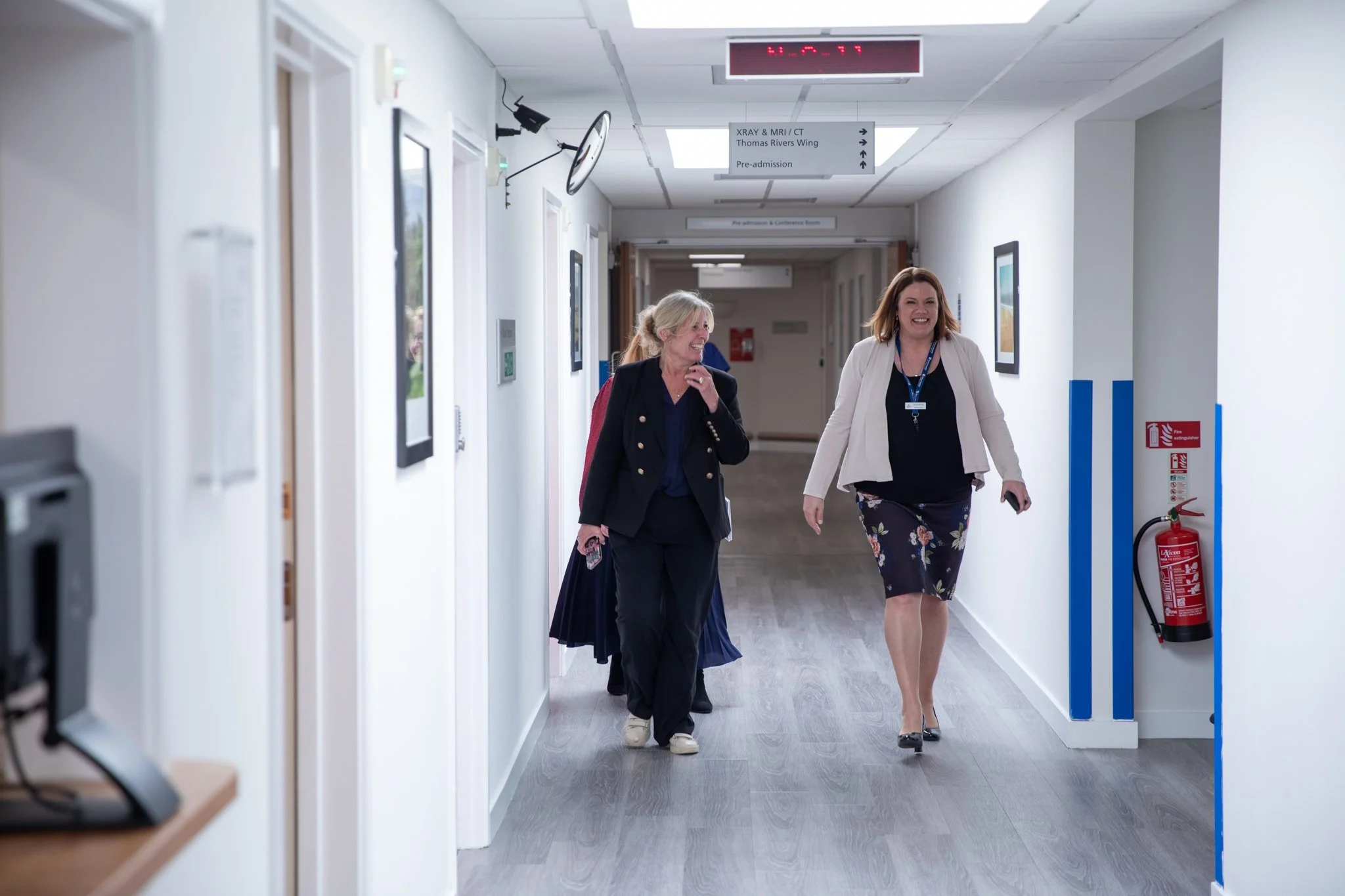 Hertfordshire MP Julie Marson visits Rivers Hospital