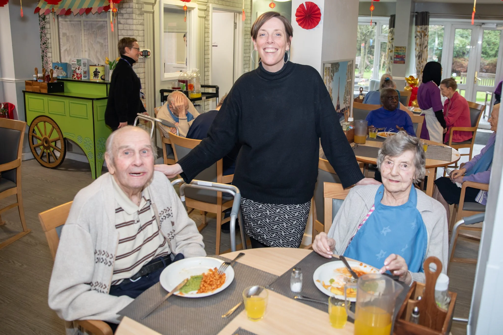 Minister and local MP, Jess Phillips, visits Anchor’s Madeleine House care home