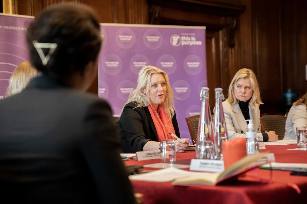 Minister for Social Mobility Mims Davies MP joins leading Purpose Coalition Members for Westminster roundtable