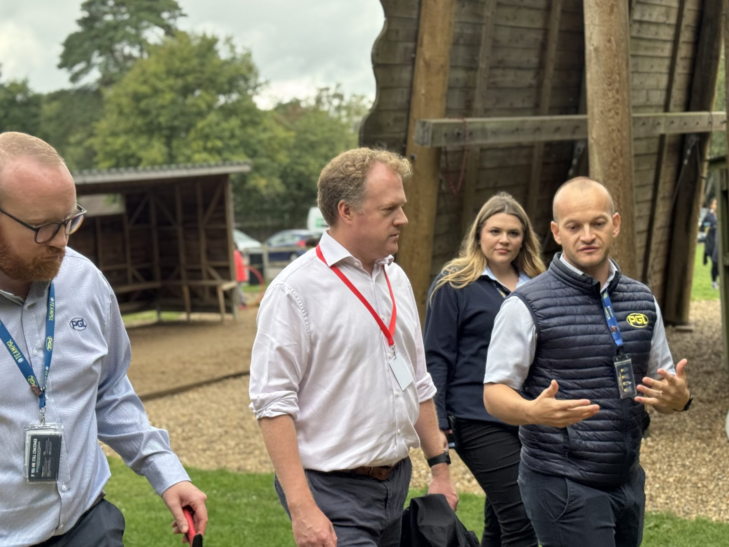 Gregory Stafford MP Visits PGL Beyond’s Marchants Hill Centre to See Youth Development in Action