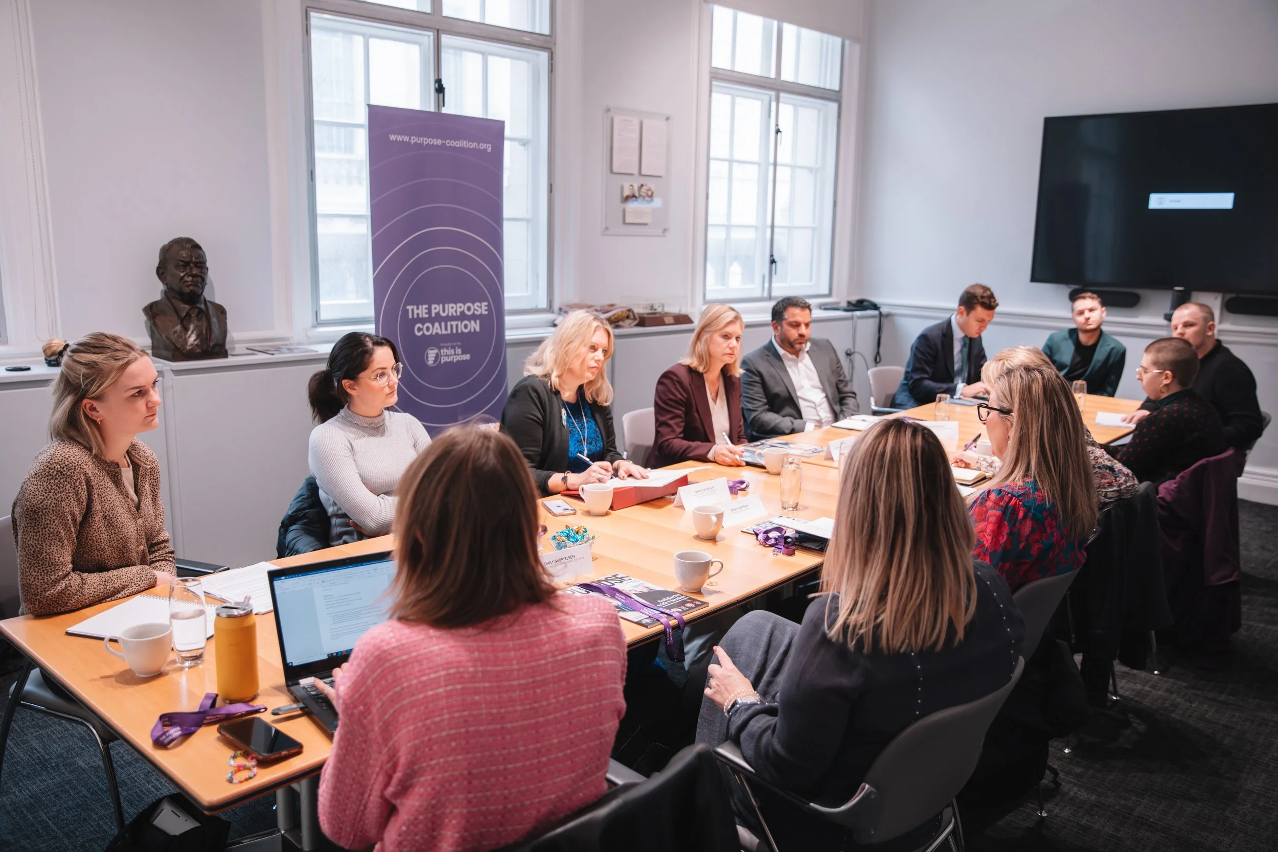 Minister for Social Mobility, Youth and Progression joins Purpose Coalition Menopause Awareness Day Roundtable