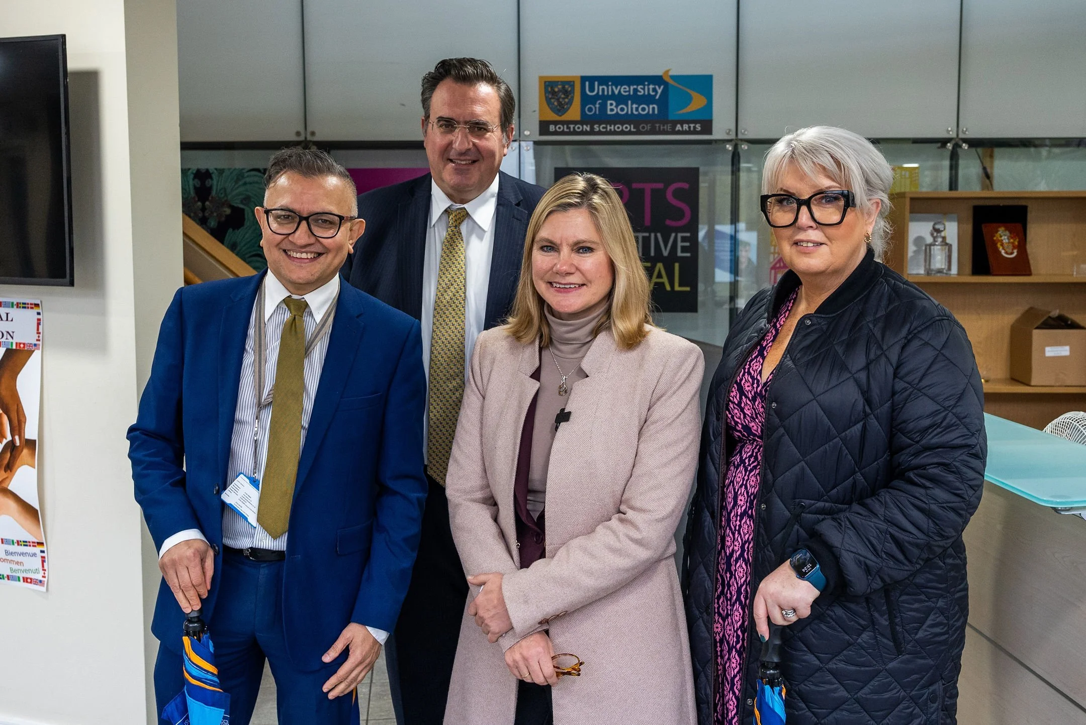 Read: Social mobility campaigner Justine Greening praises “fantastic education resources” as she visits University of Bolton