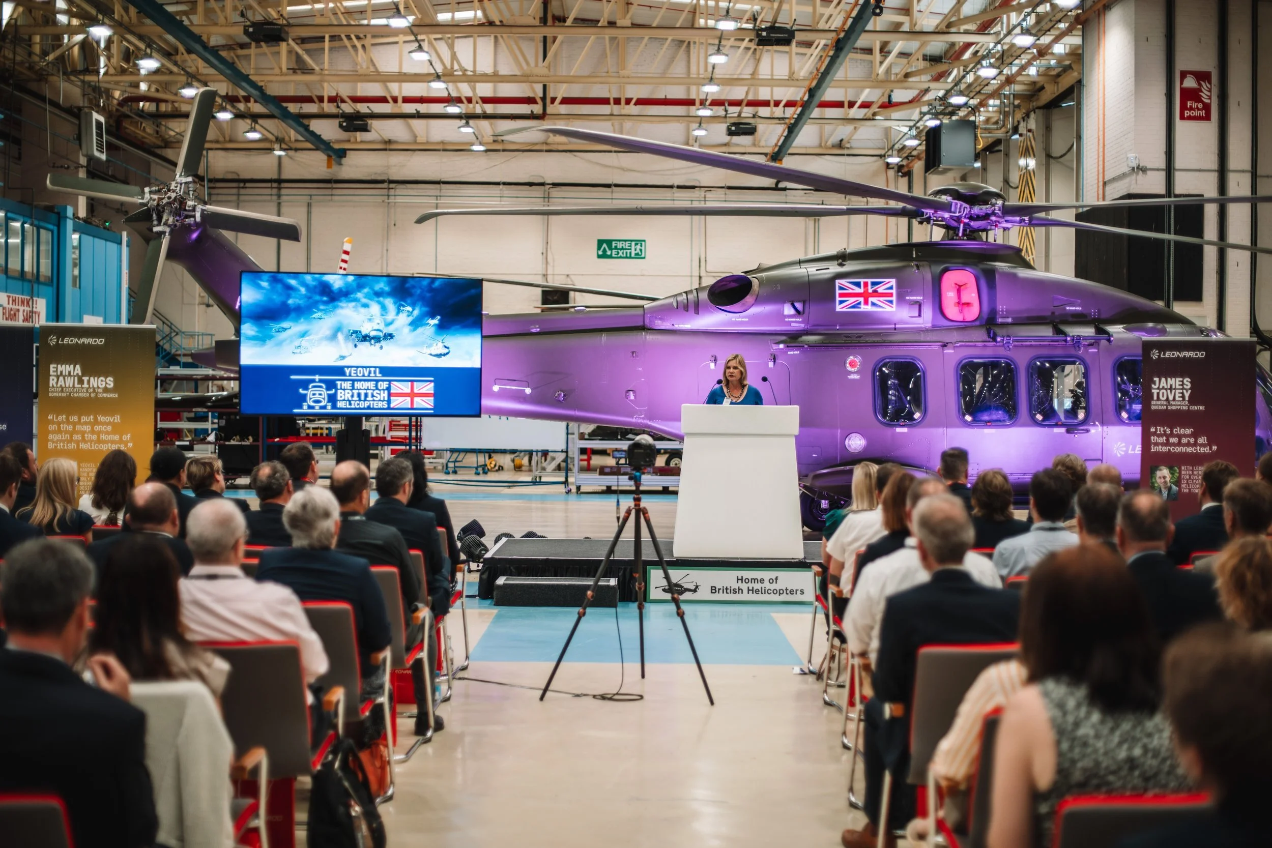Read: The Home of British Helicopters -  Former Cabinet Minister celebrates Yeovil’s official status