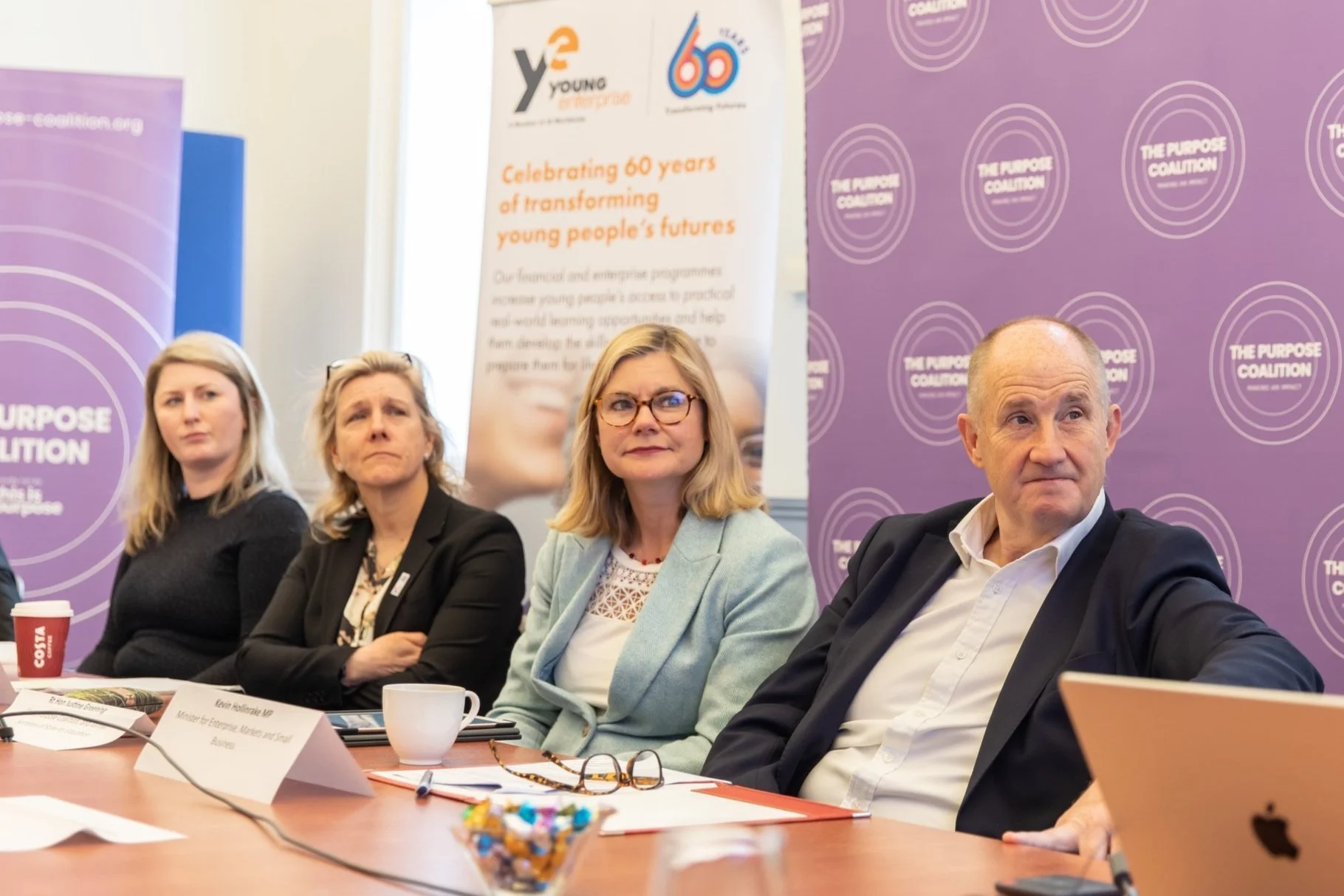 Read: Small Business and Enterprise Minister joins Purpose Coalition leaders and Young Enterprise for applied learning roundtable.