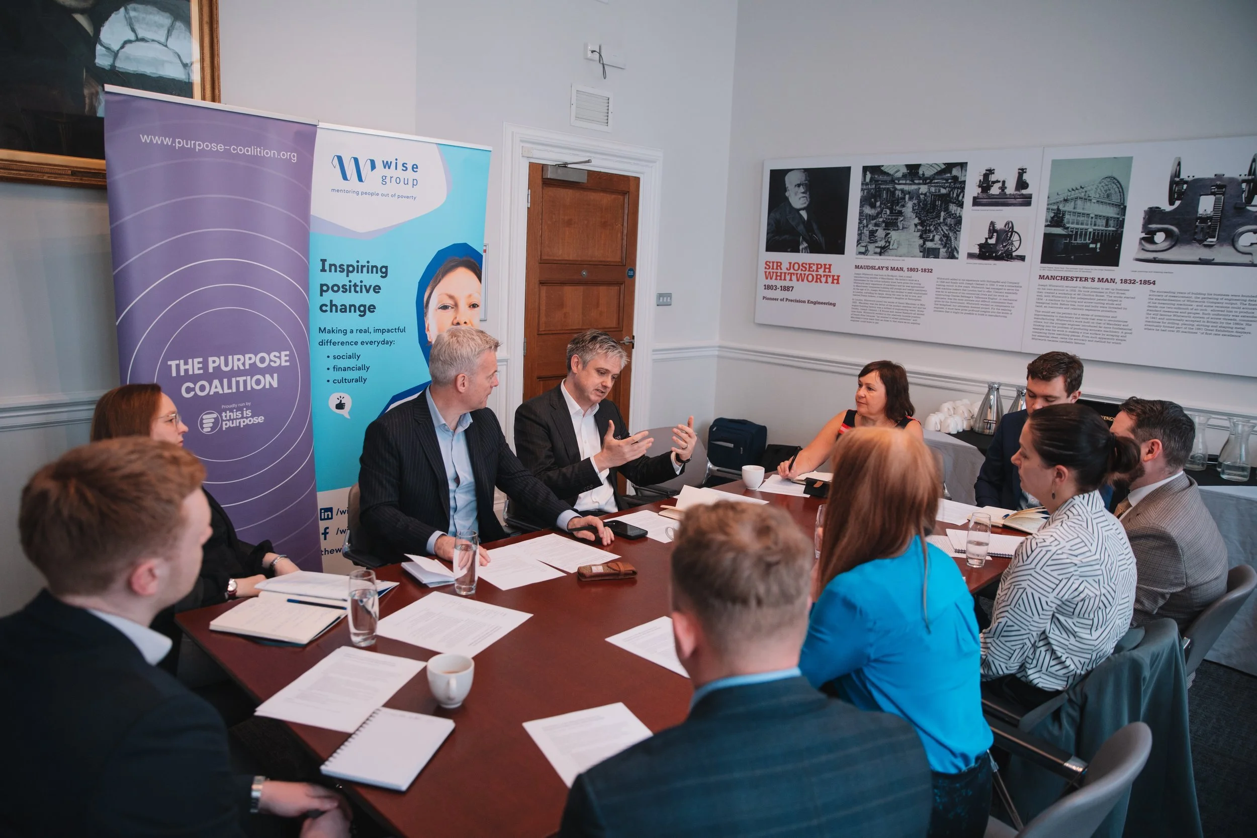 Wise Group and Purpose Coalition host skills roundtable as part of the Commission on Breaking Down Barriers to Employment Opportunity