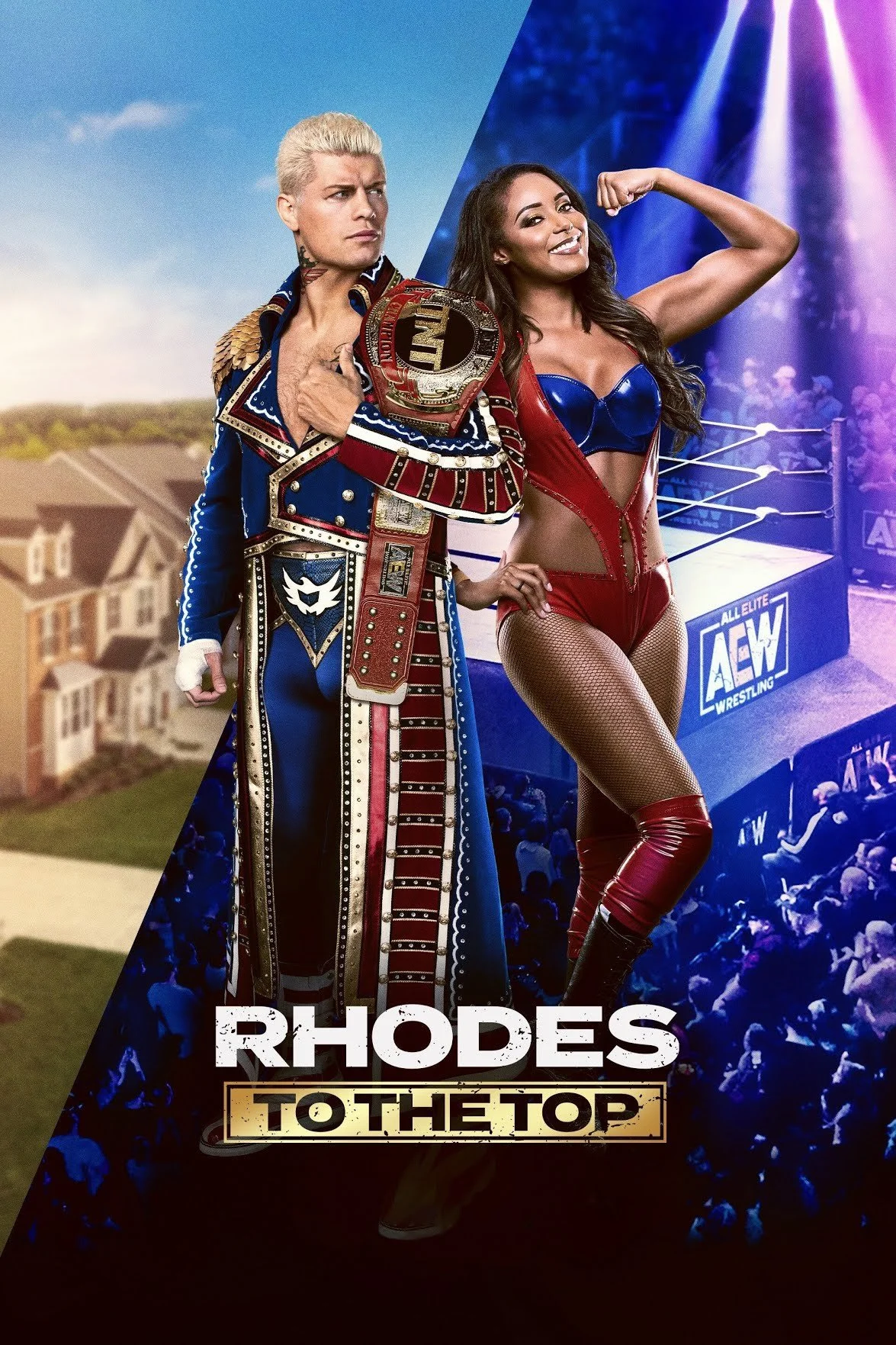Cover art for Rhodes to the Top, documentary television series edited by Candace Kregg