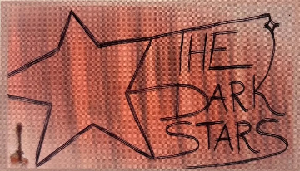 Hand-drawn logo with a star outline and the text 'The Dark Stars' inside the star.