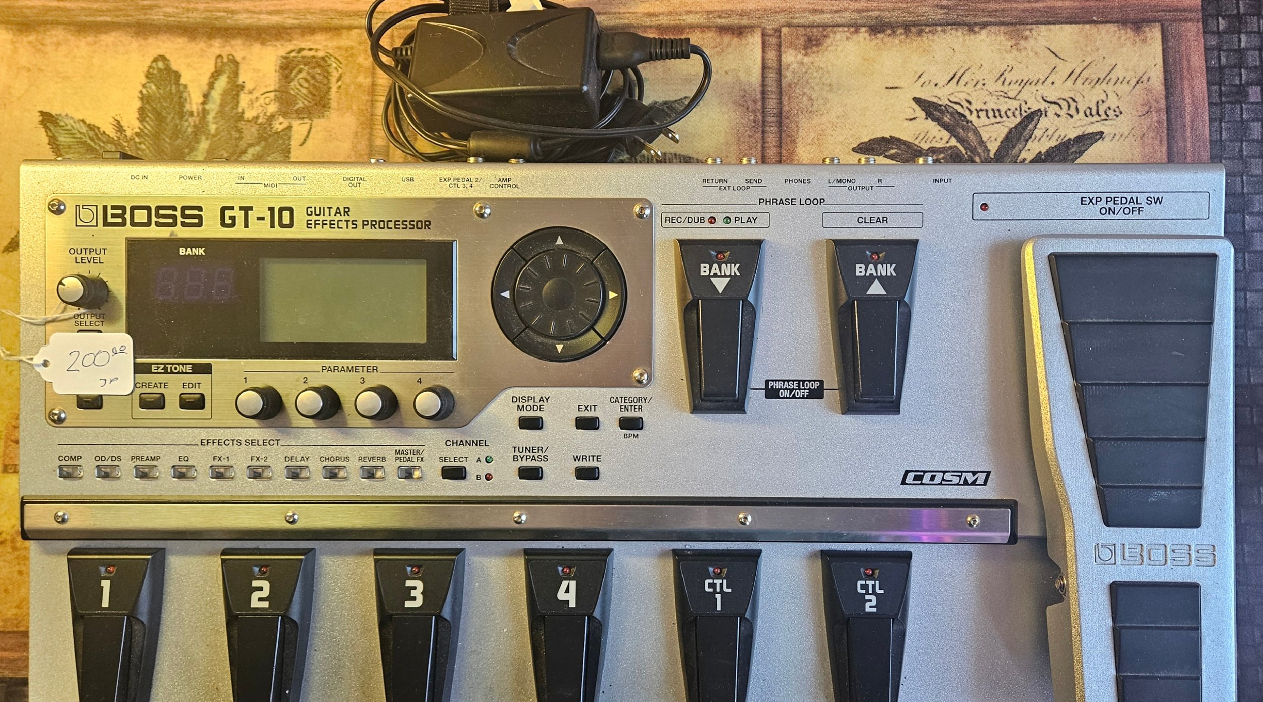 Boss GT-10 Guitar Effects Processor