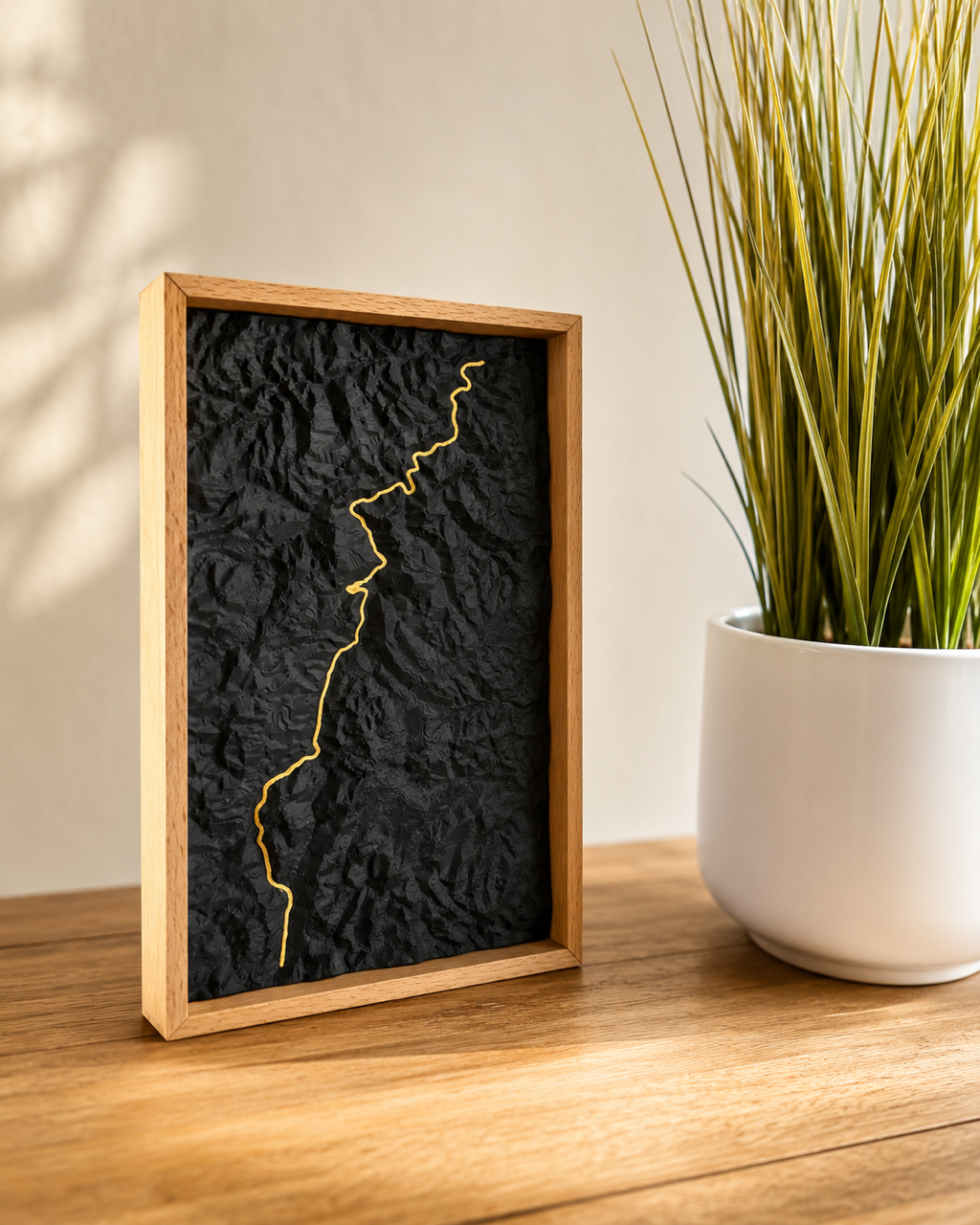 Topographic Route Display