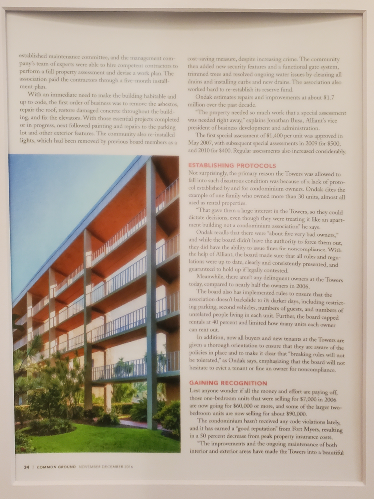 Common Ground magazine article page 1