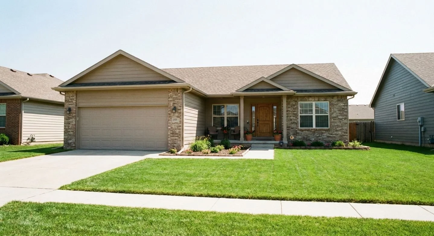 Professional real estate photography for a 1,500 sq ft small home in Austin, Texas - Focus Point Media Essential Package.