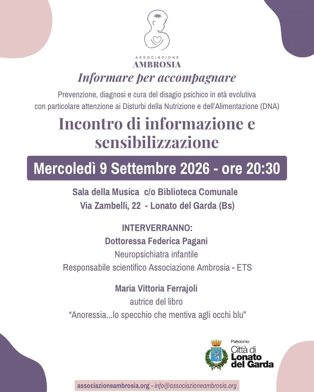Incontro di informazione e sensibilizzazione a Lonato del Garda
