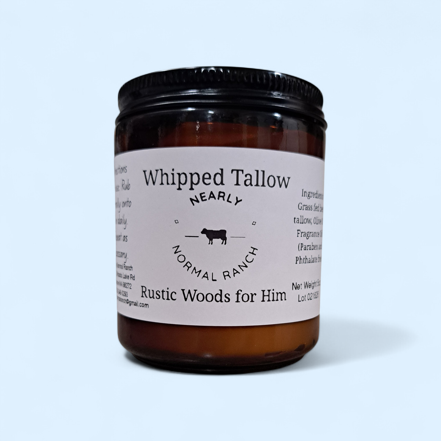 Rustic Woods for Him Whipped Tallow