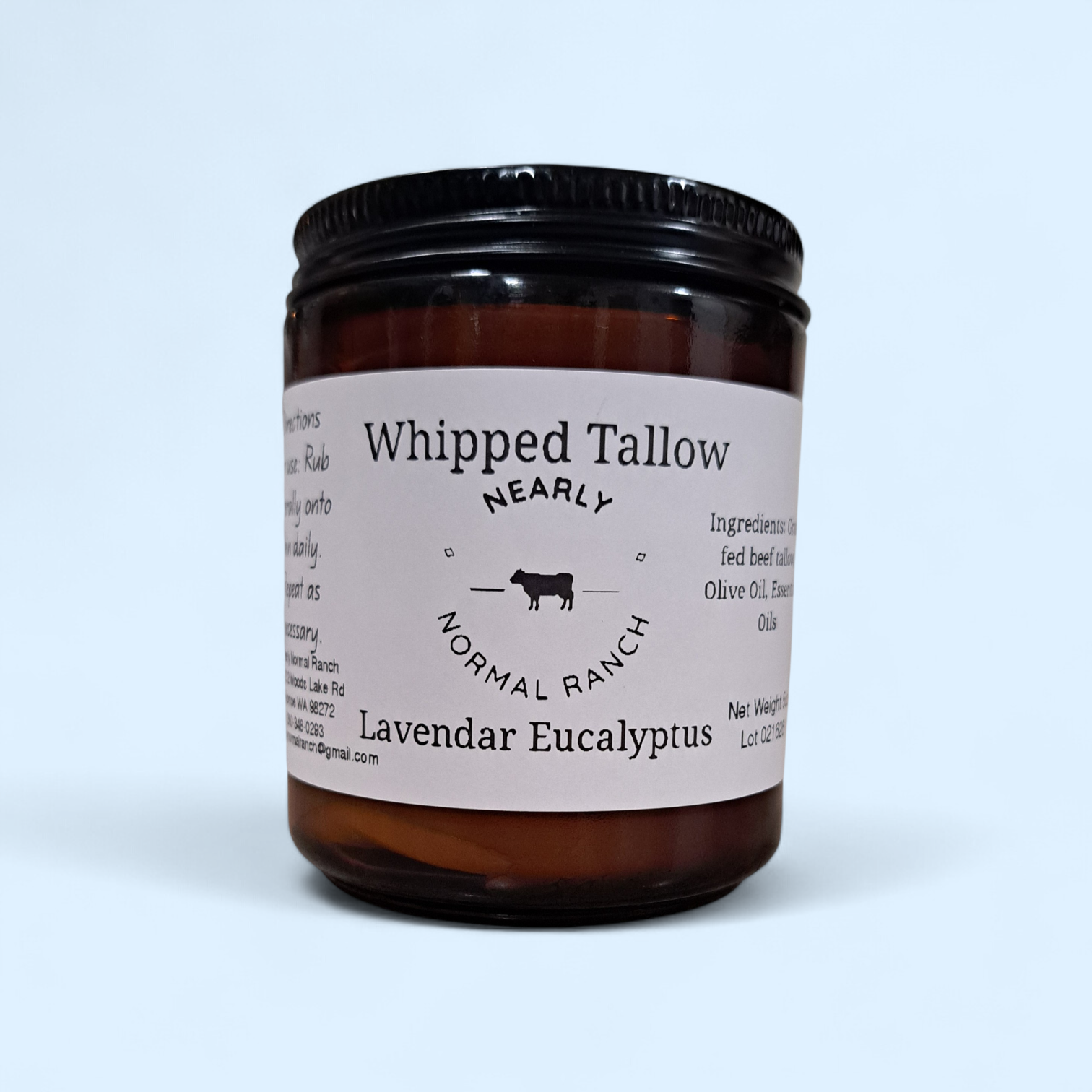 Lavender Eucalyptus Whipped Tallow Cream