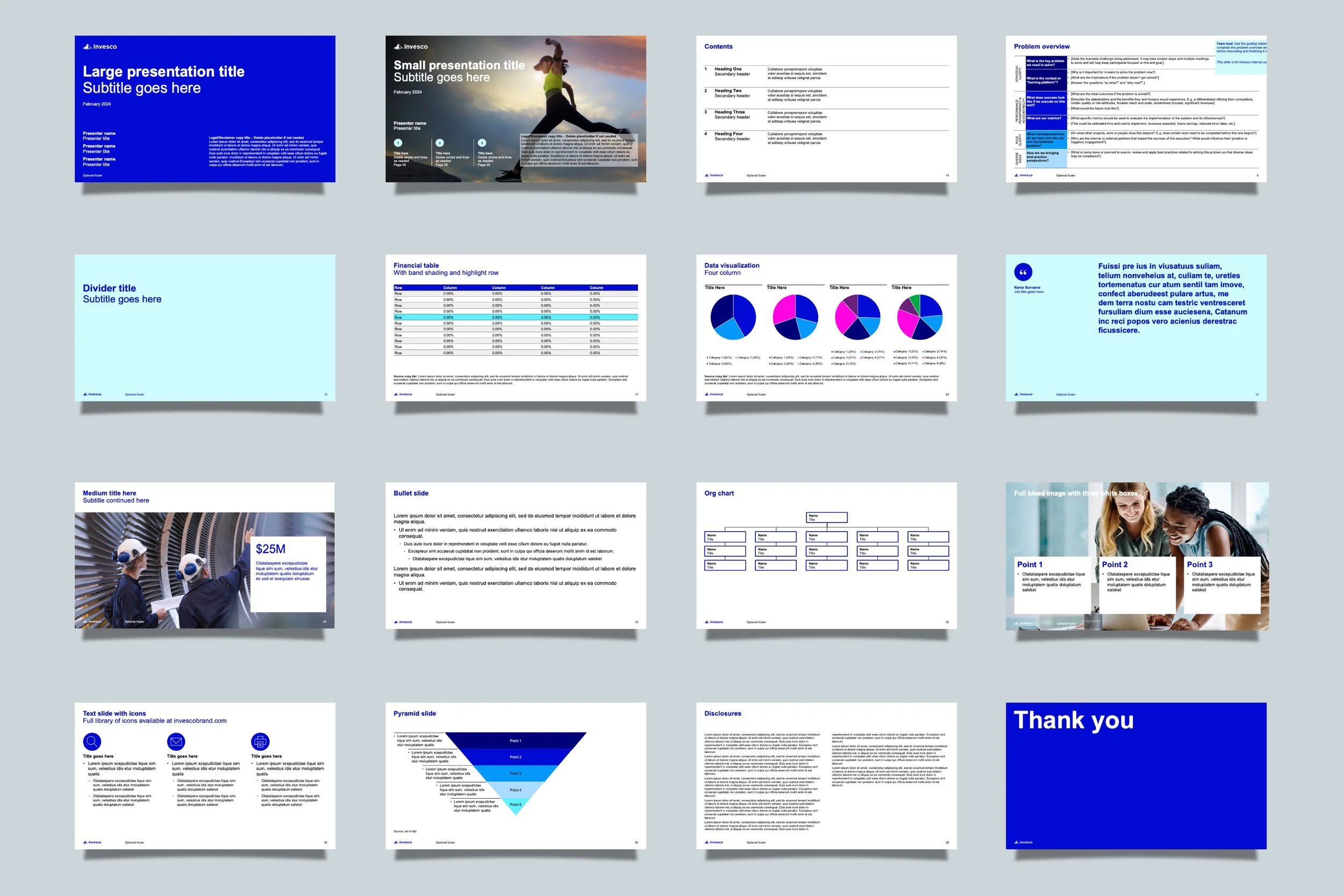 Collection of presentation slides, data visualizations, and interface layouts for redesigned user experience